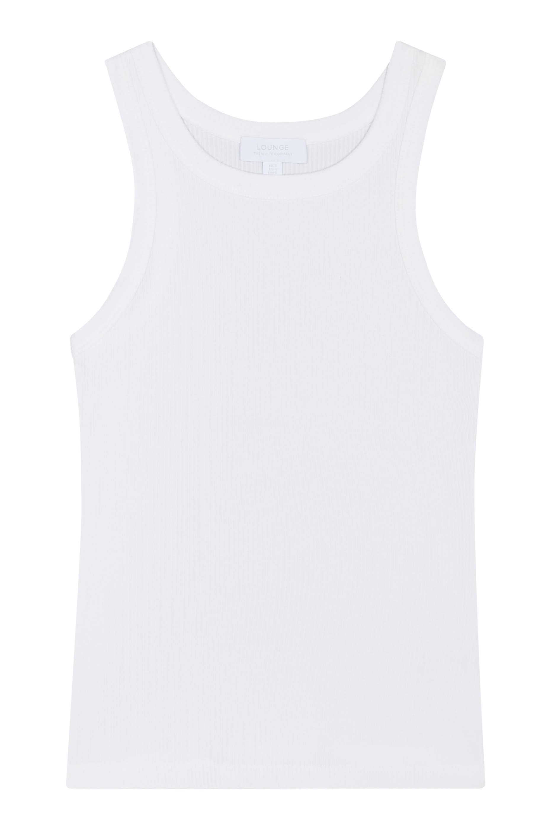 Organic Cotton Ultimate Ribbed Lounge Vest 