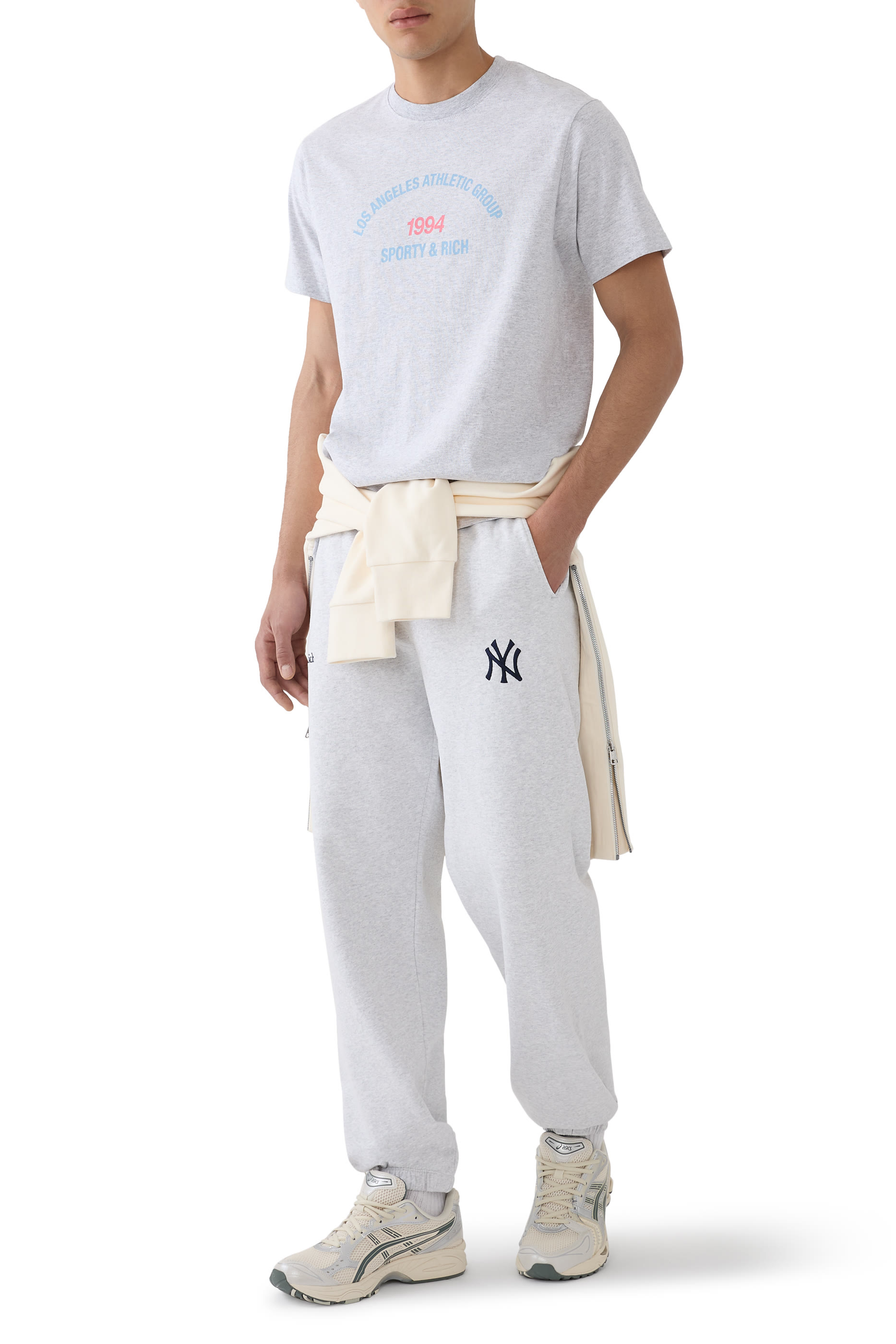 Yankees Serif Track Pants
