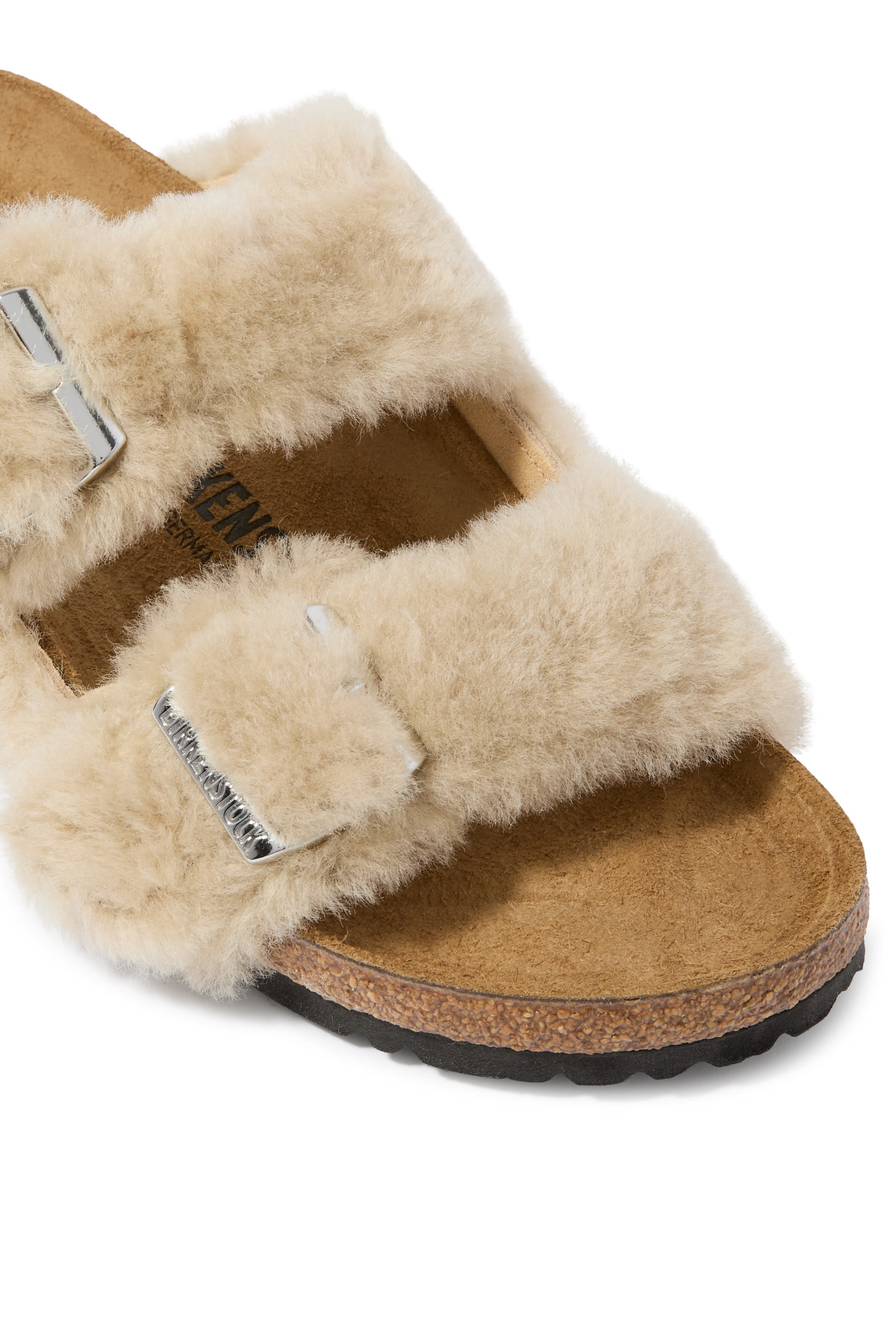 Arizona Shearling Cover Slides