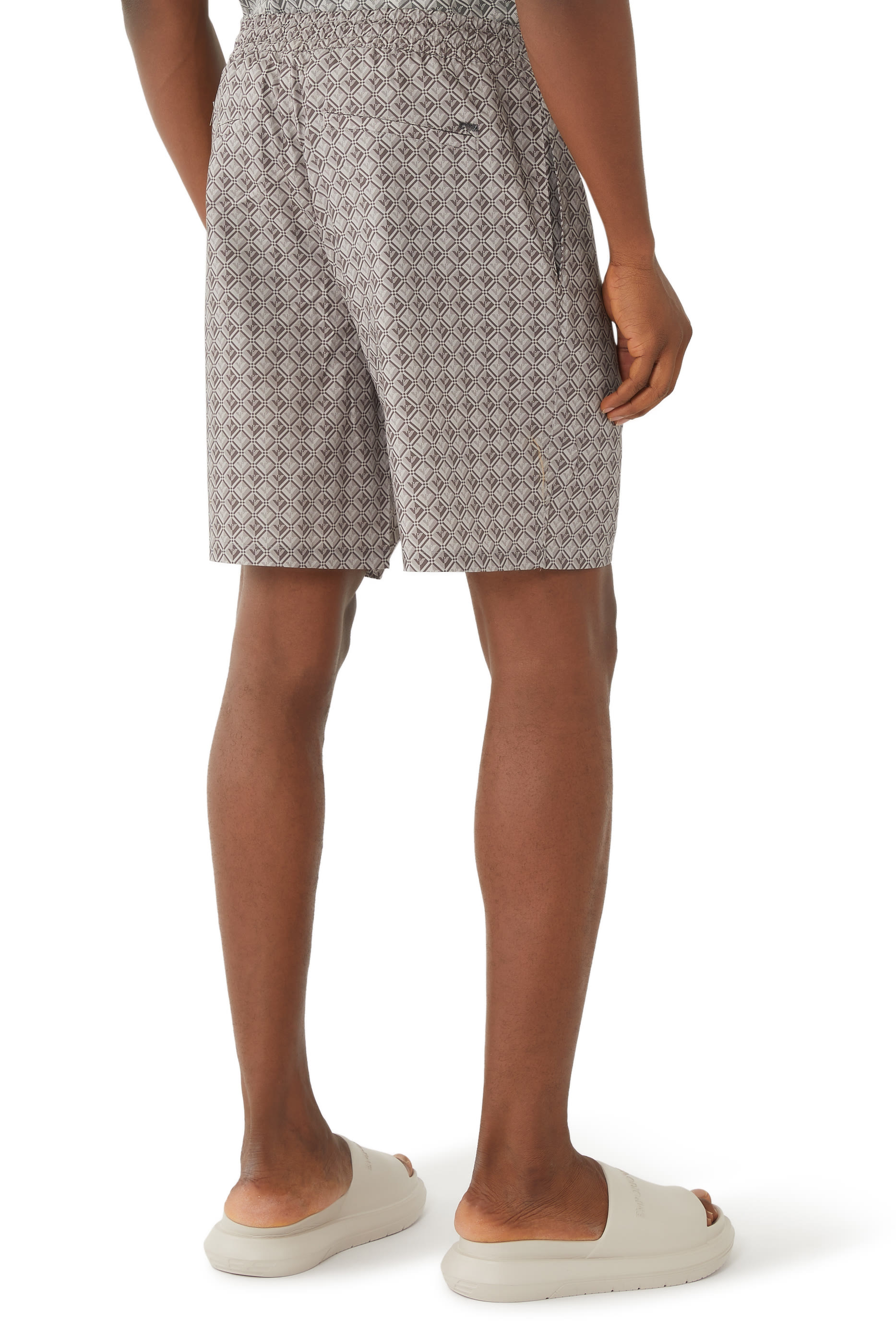 Micro Eagle Logo Shorts