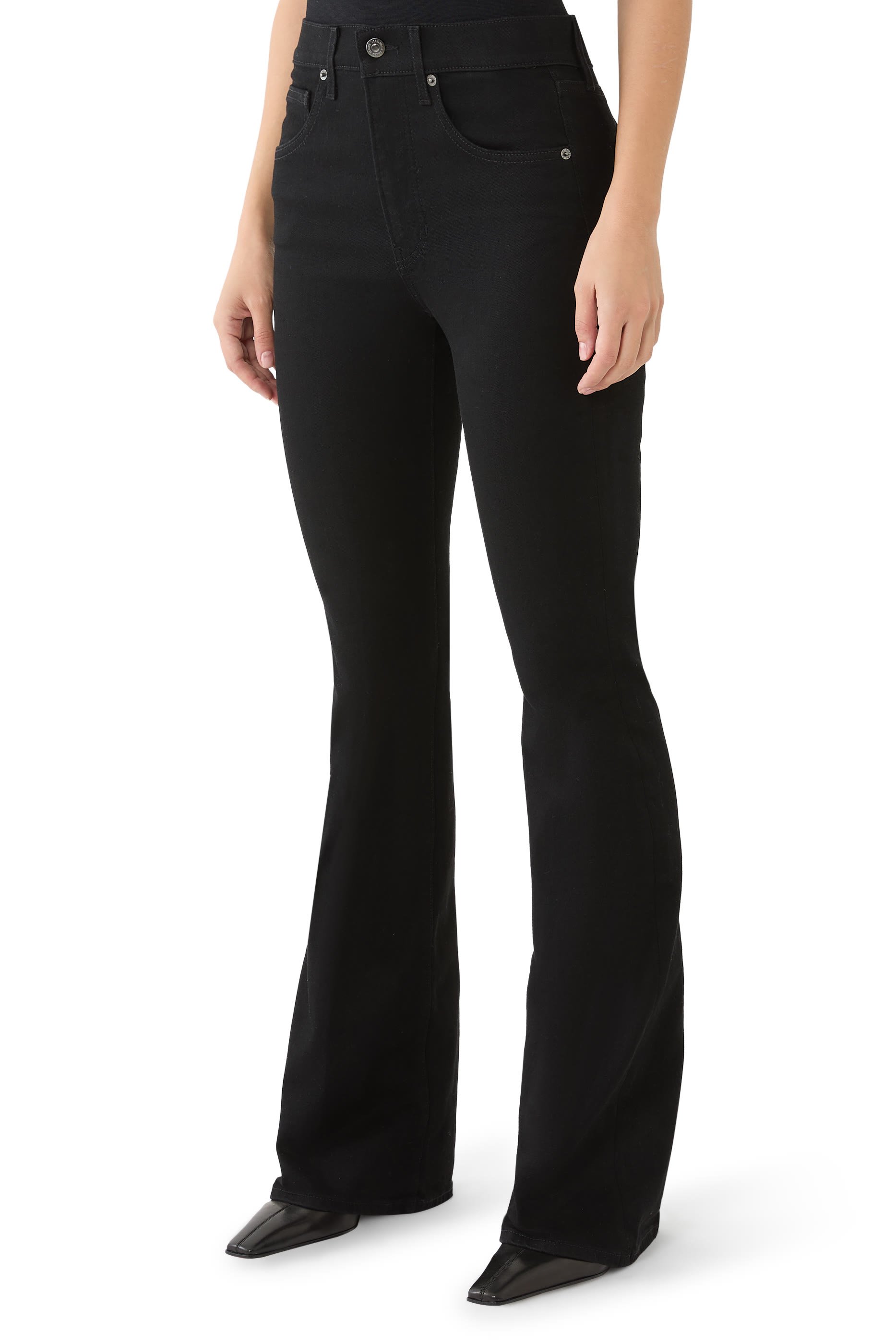  Beverly High Rise Skinny Flare Jeans