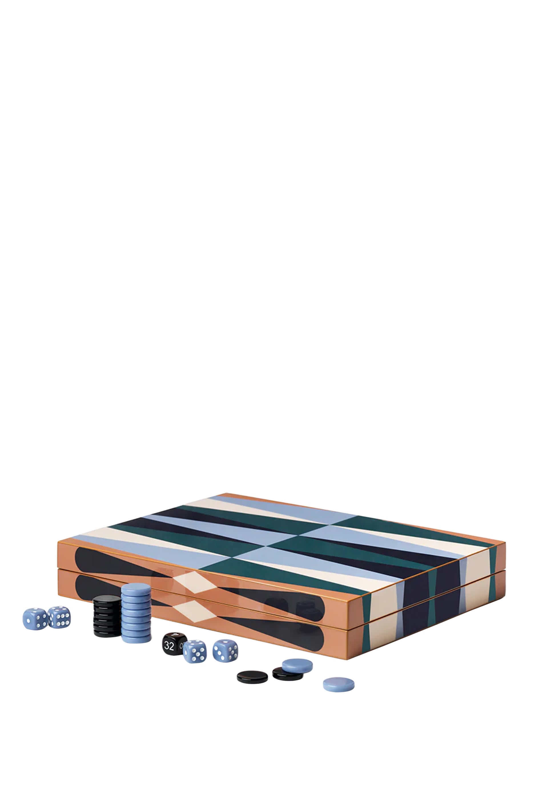 Lacquered Backgammon