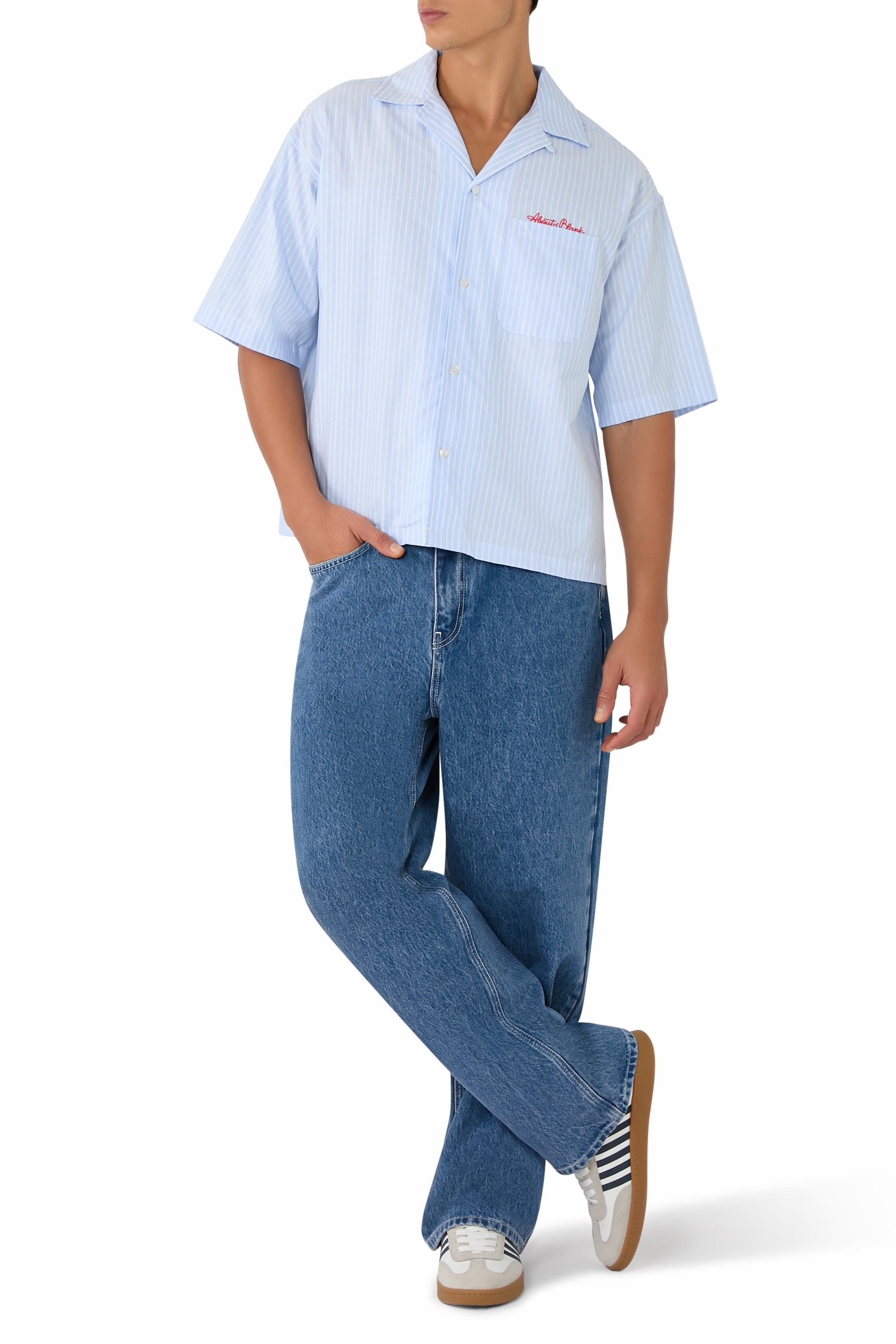 Script Short Sleeves Shirt