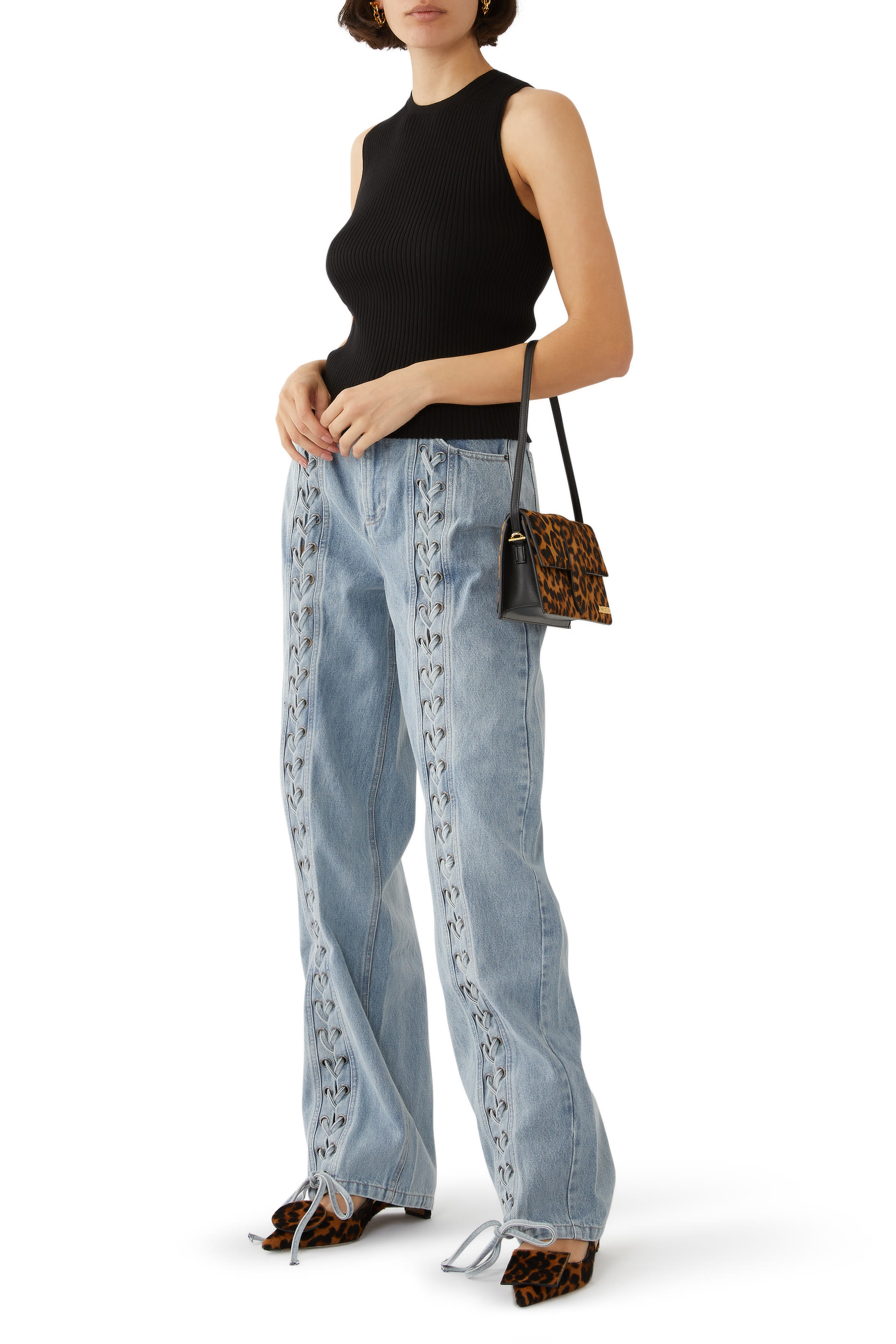 Les Slingbacks Duelo 40 Leopard Pump