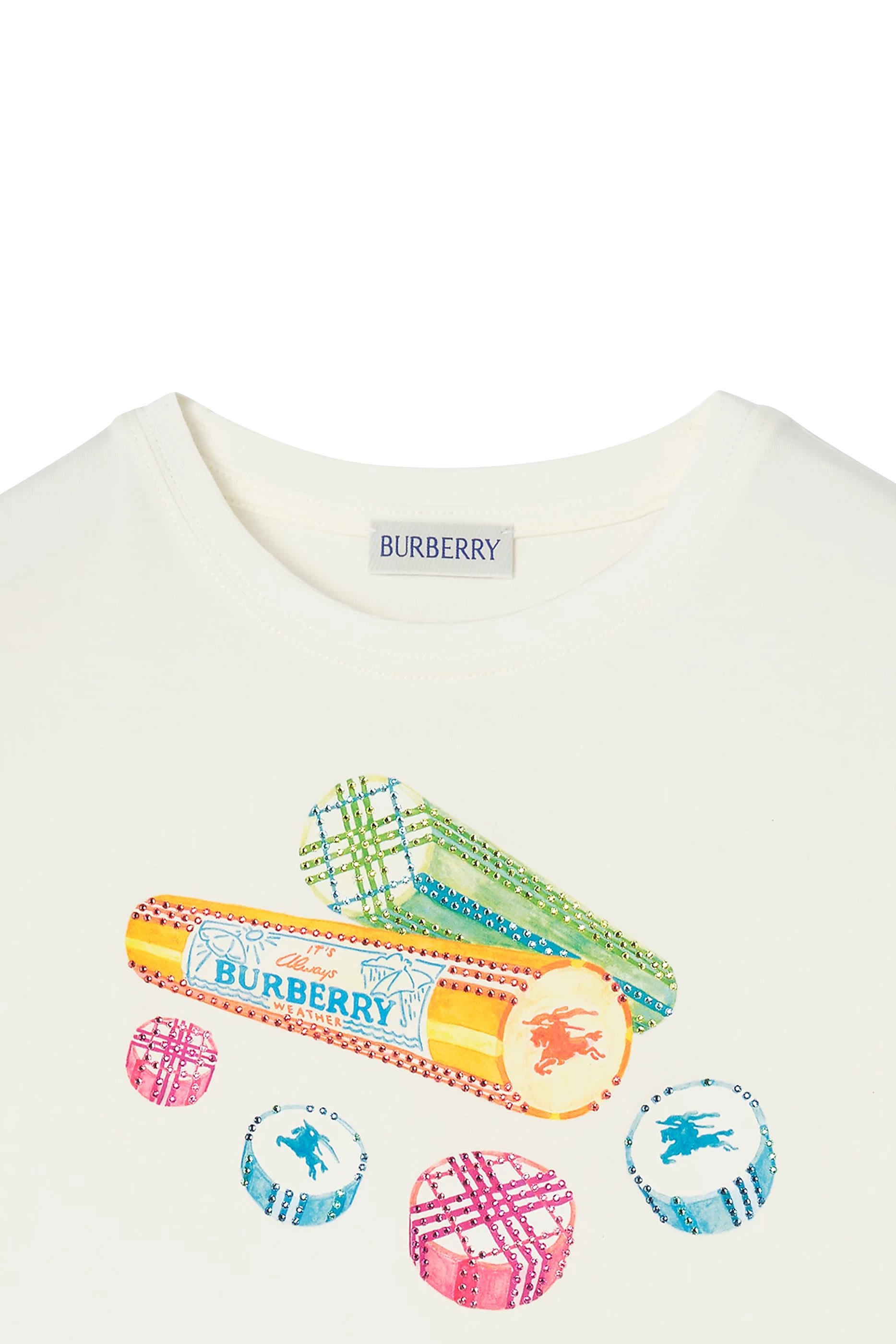 Kids Crystal Candy Rock Cotton T-Shirt 