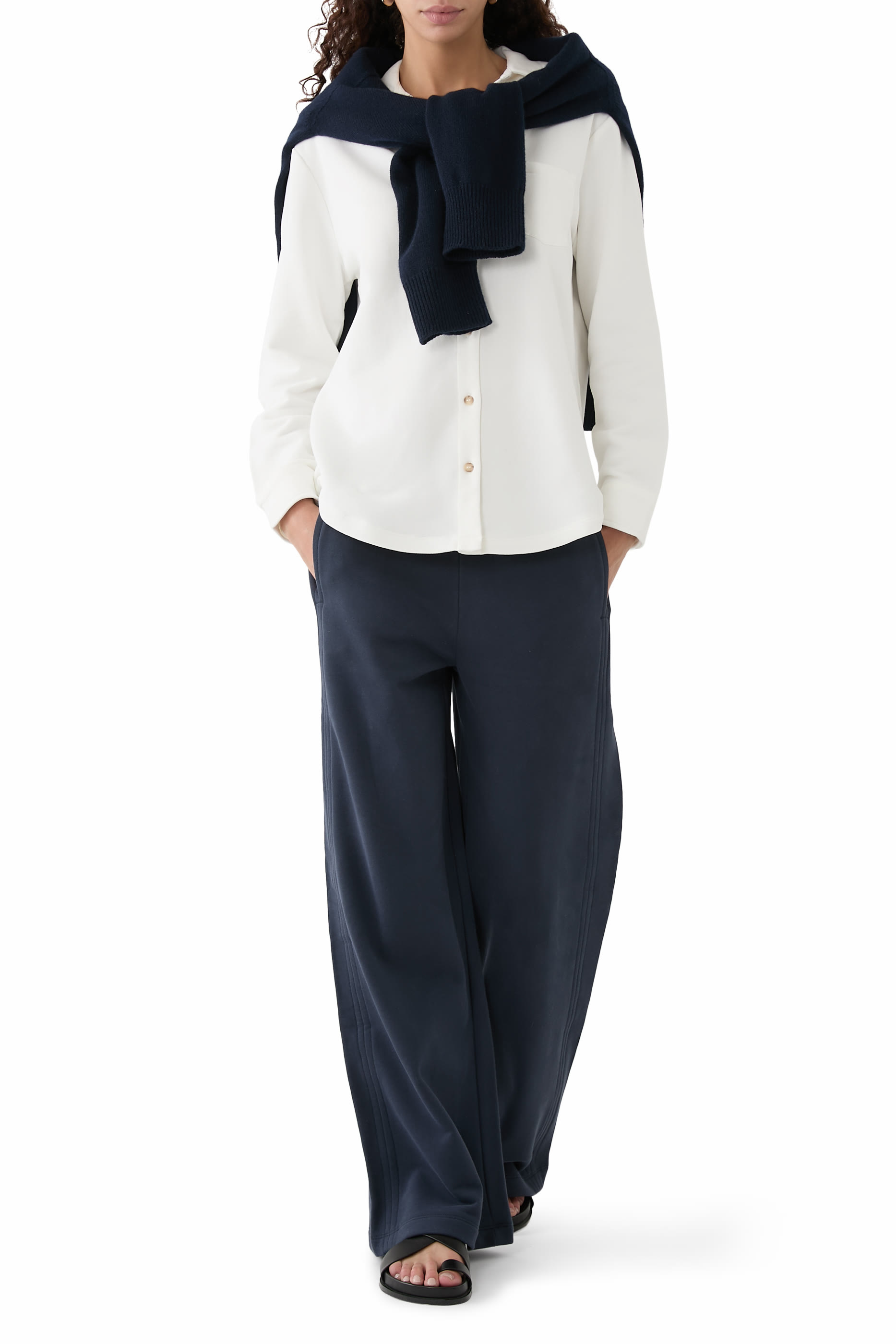 The Organic Cotton Travel Button Through Shirt