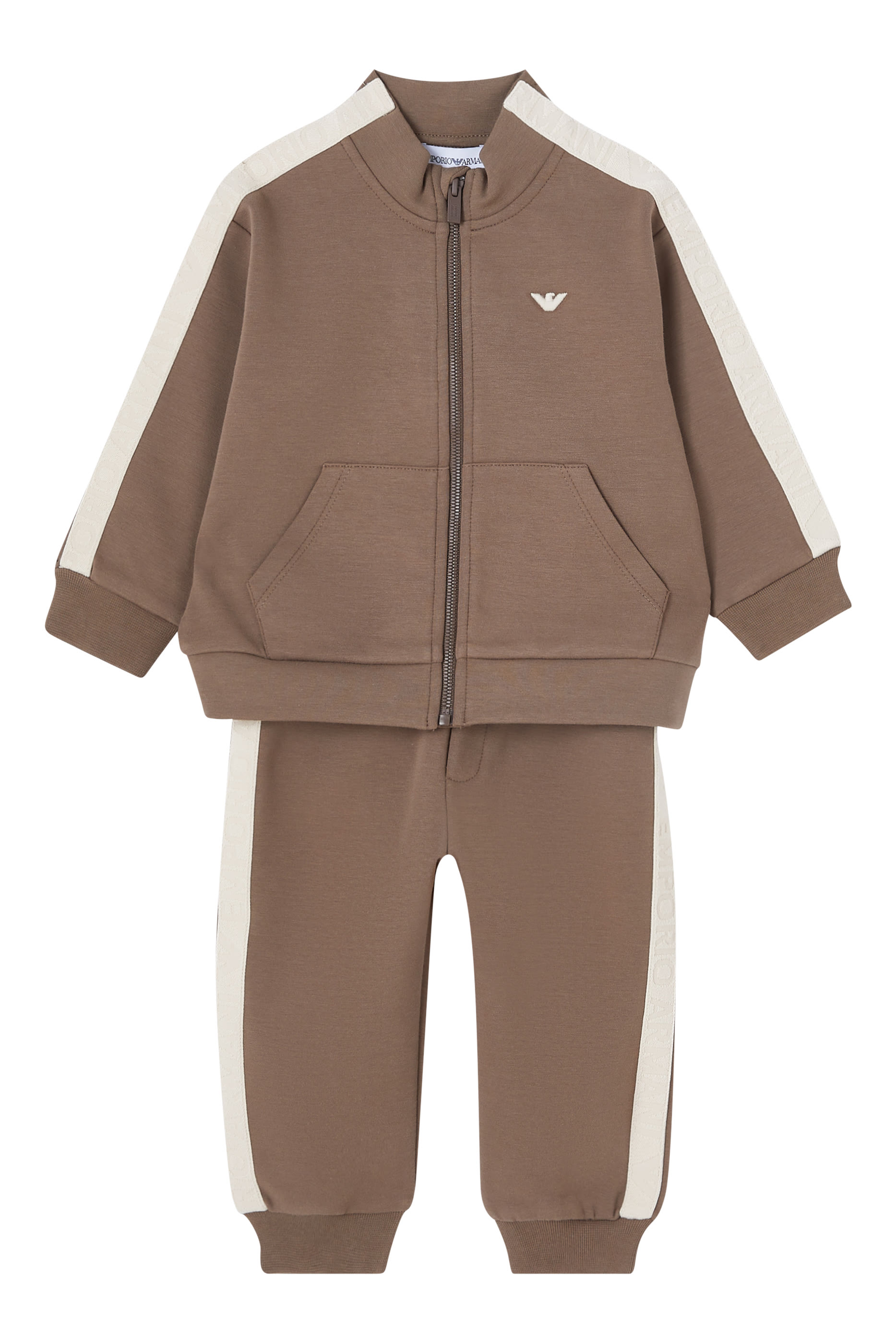 Kids EA7 Tape Logo Tracksuit