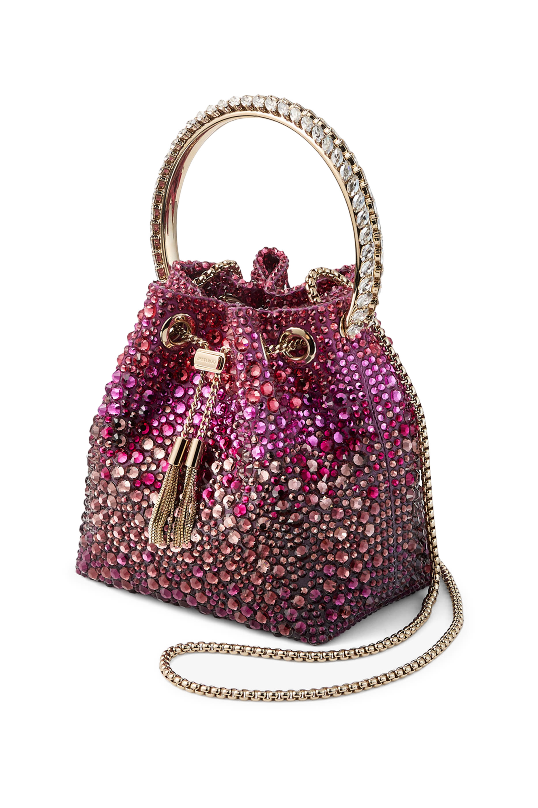 Bon Bon Crystal Satin Bag