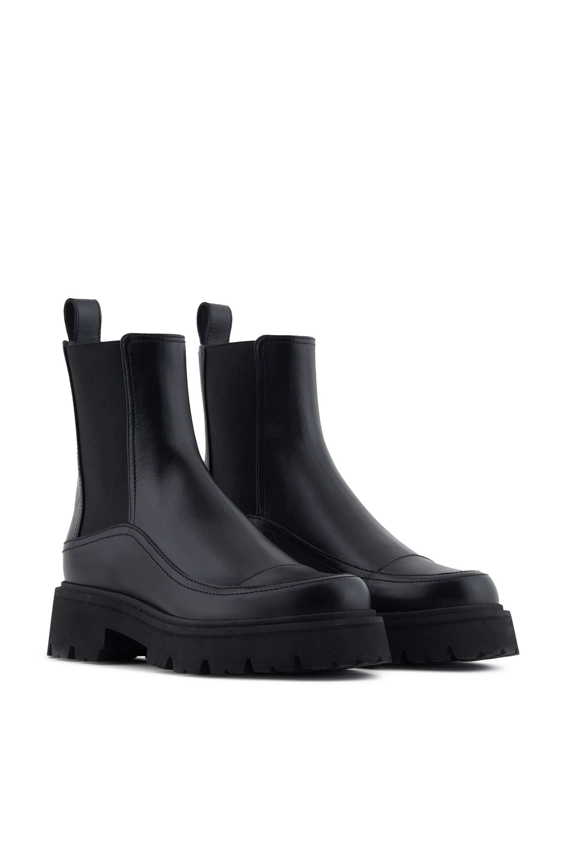 Leather 25 Beatle Boots