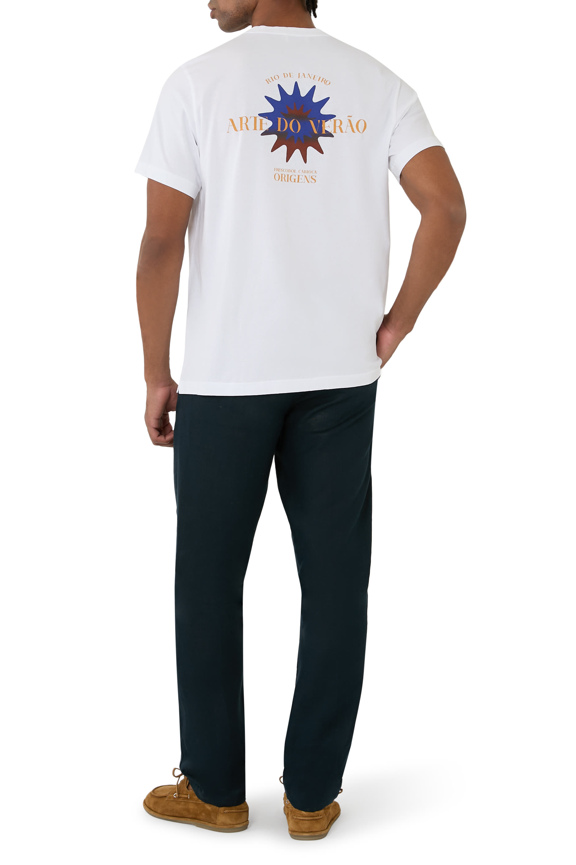 Dinis Printed Cotton T-Shirt