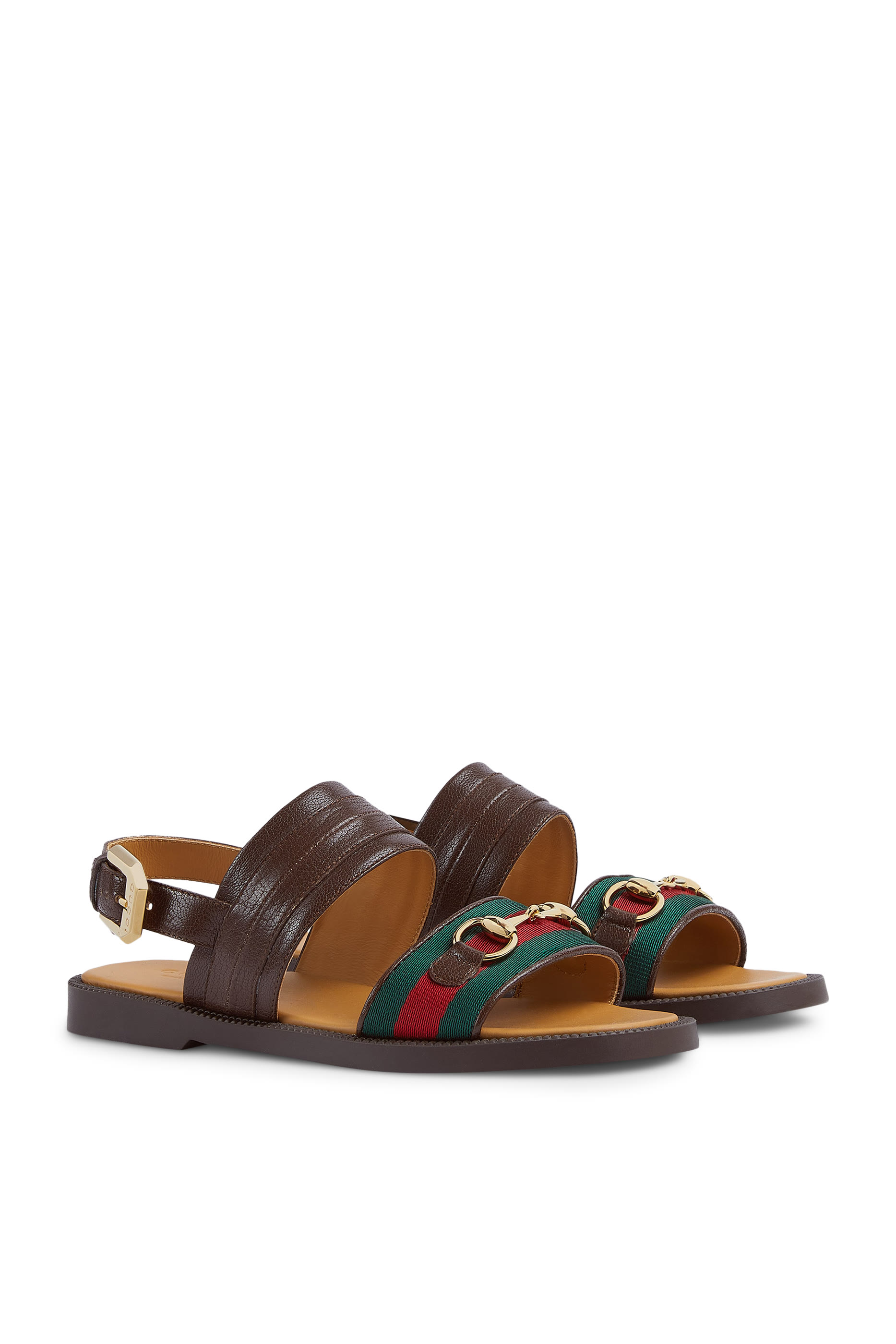 Kids Horsebit Web Sandals
