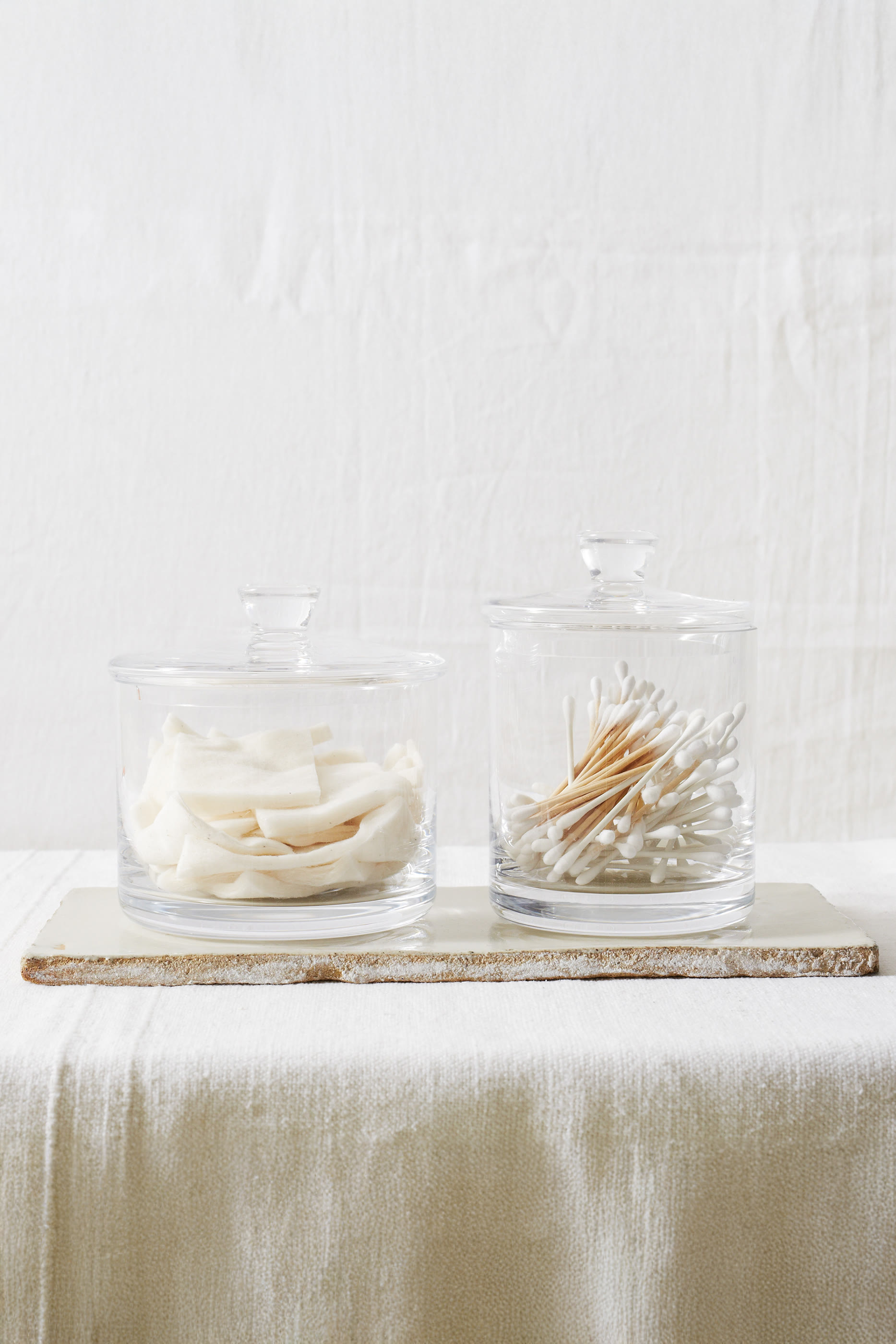 Wide Glass Storage Jar