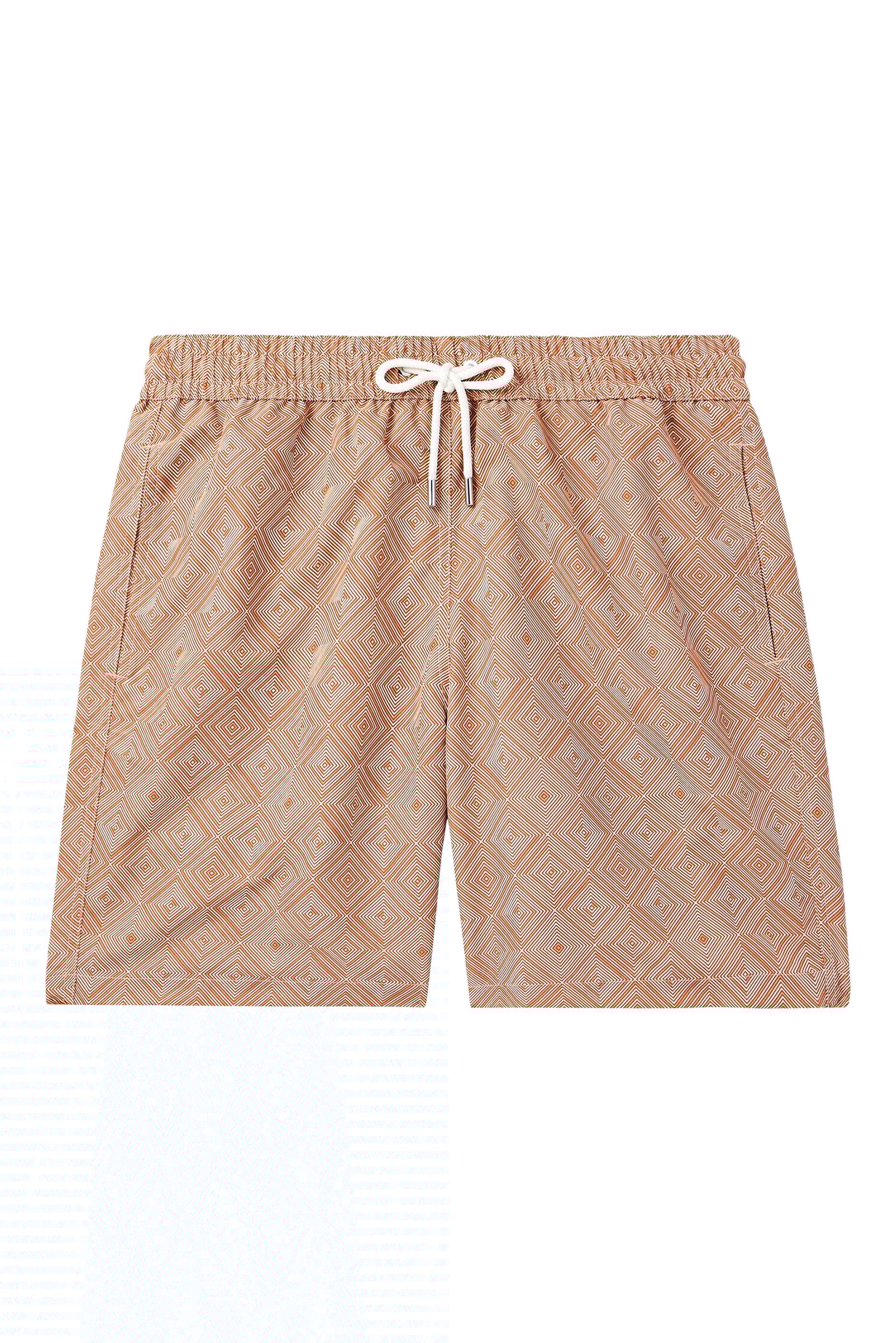 Santos Madeira Print Swim Shorts 
