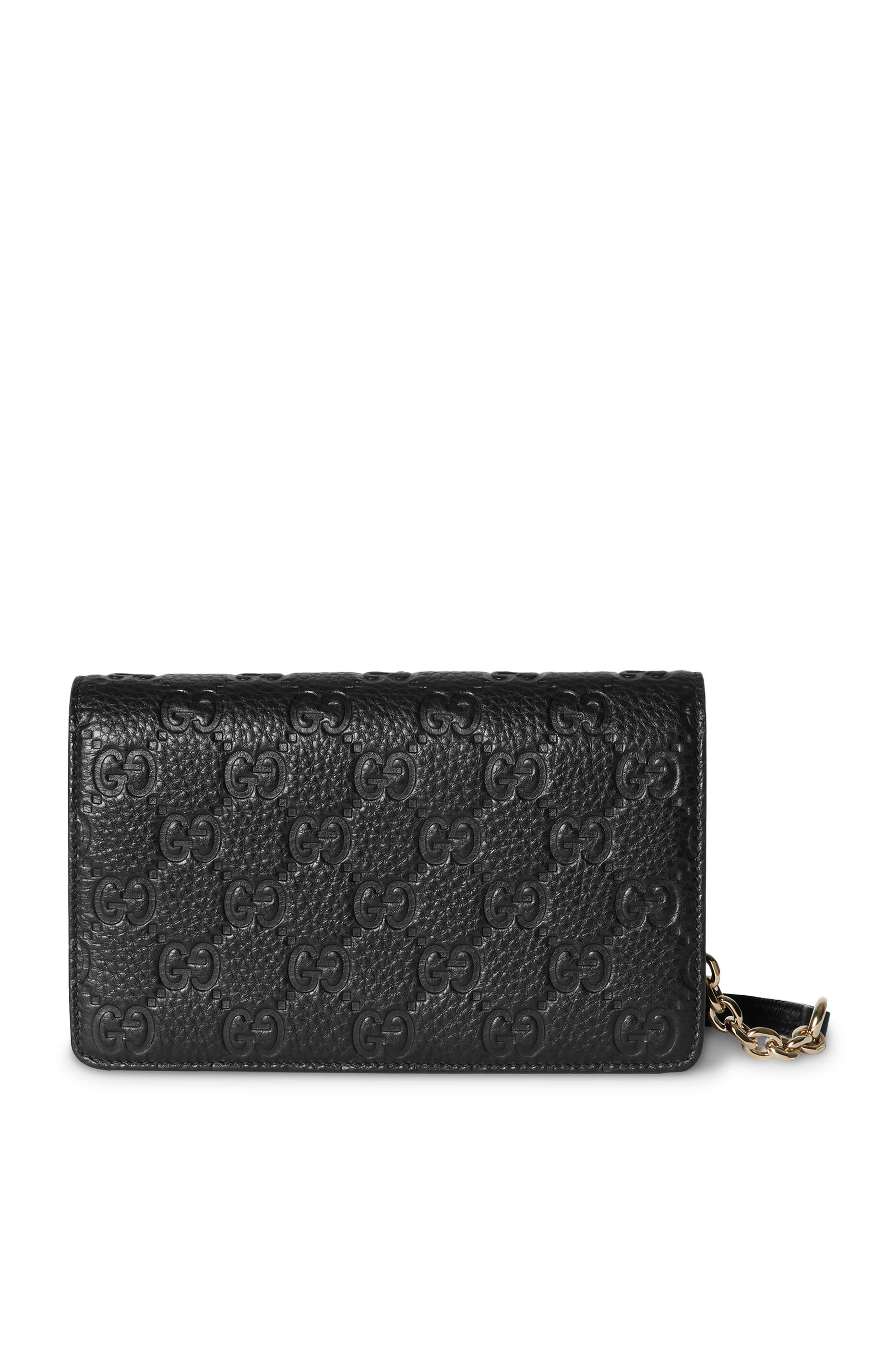 GG Emblem Super Mini Shoulder Bag