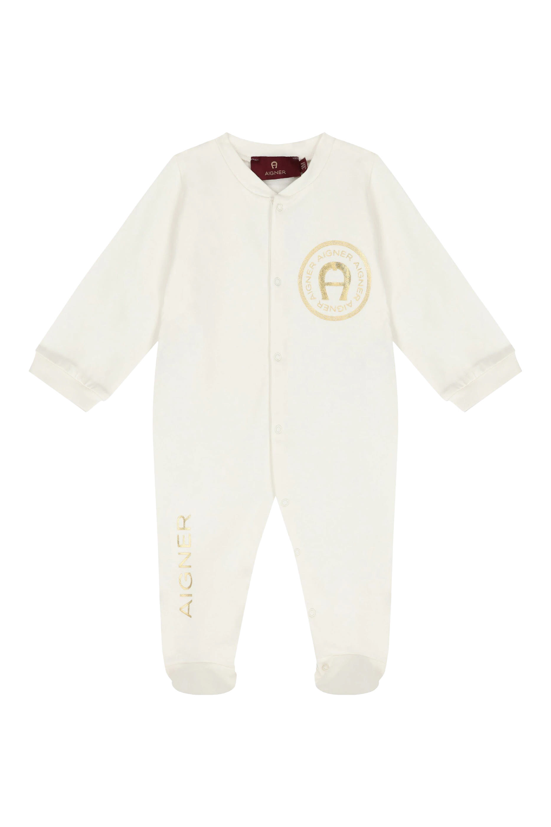 Baby Logo-Print Romper