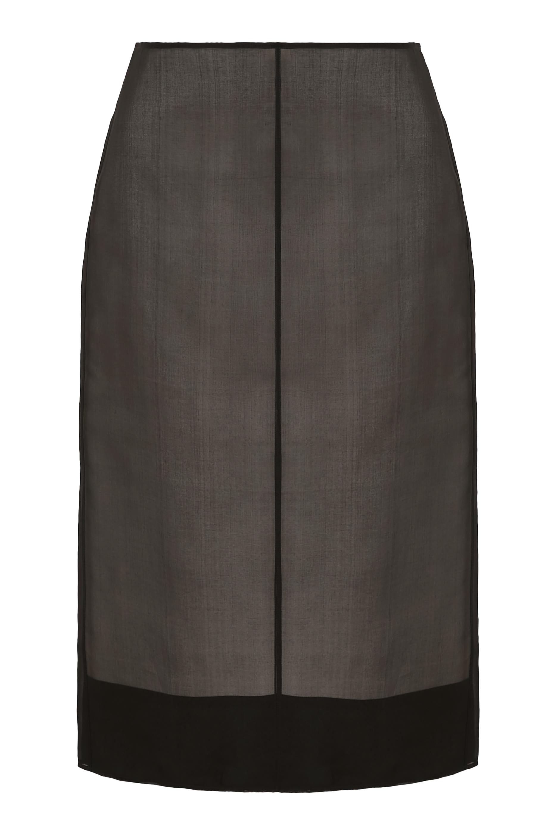 Lucienne Silk Midi Skirt