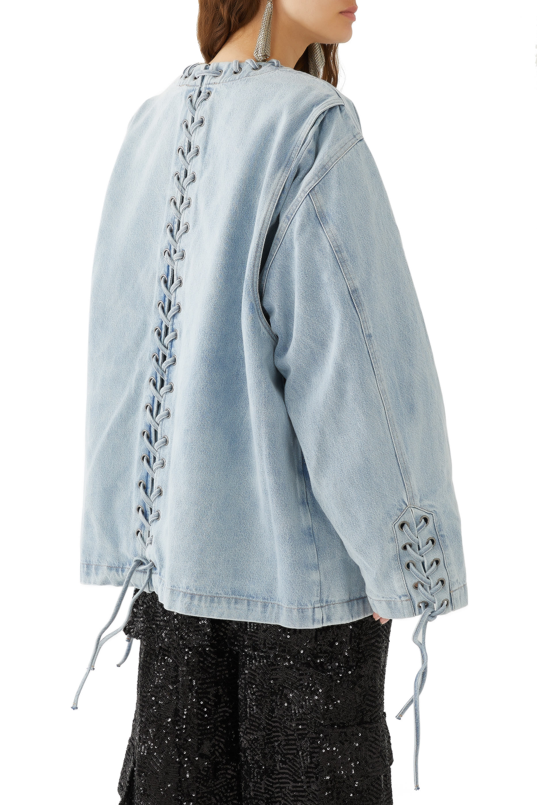 Denim Oversized Jacket