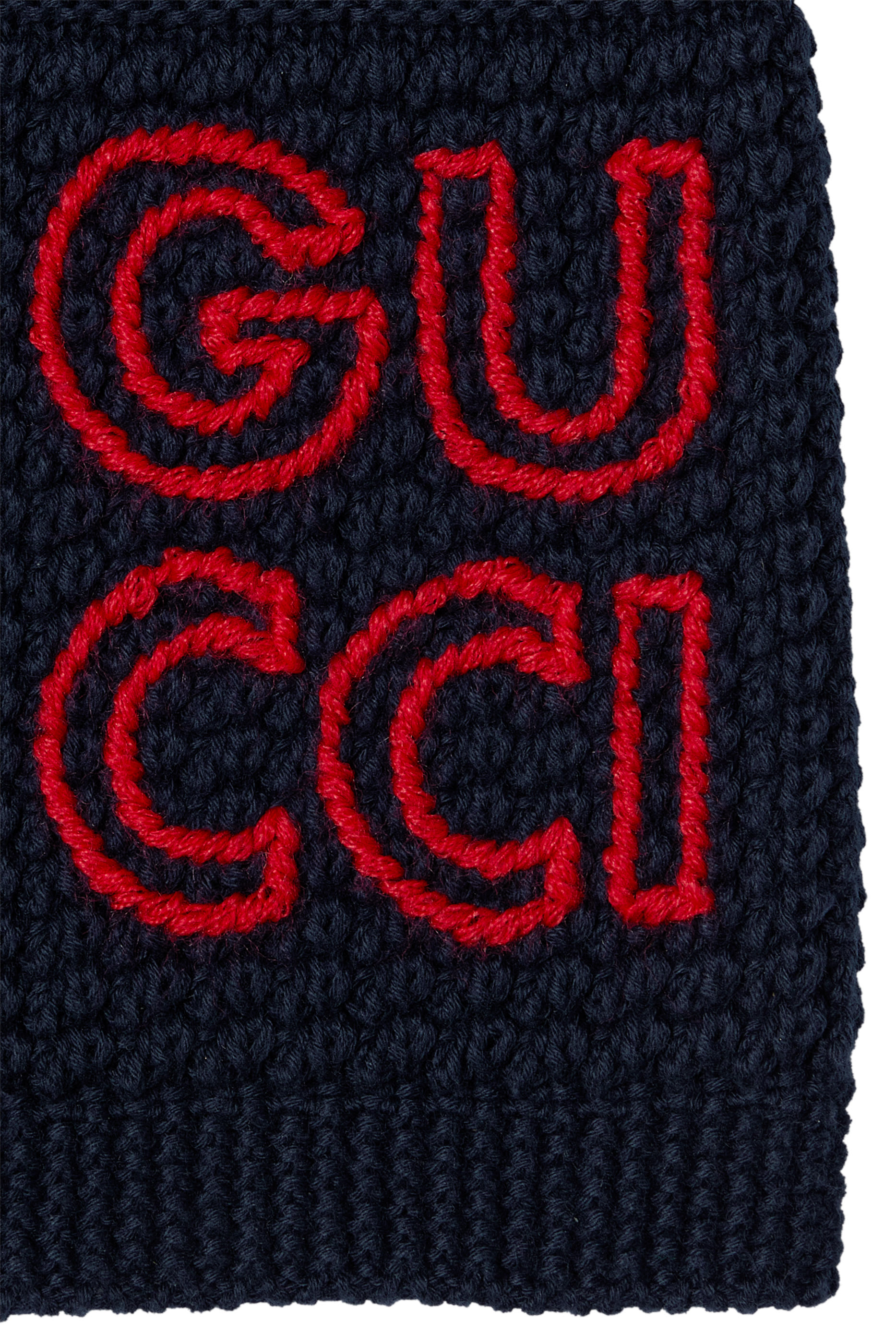 Kids Characters Embroidery Crochet Sweater