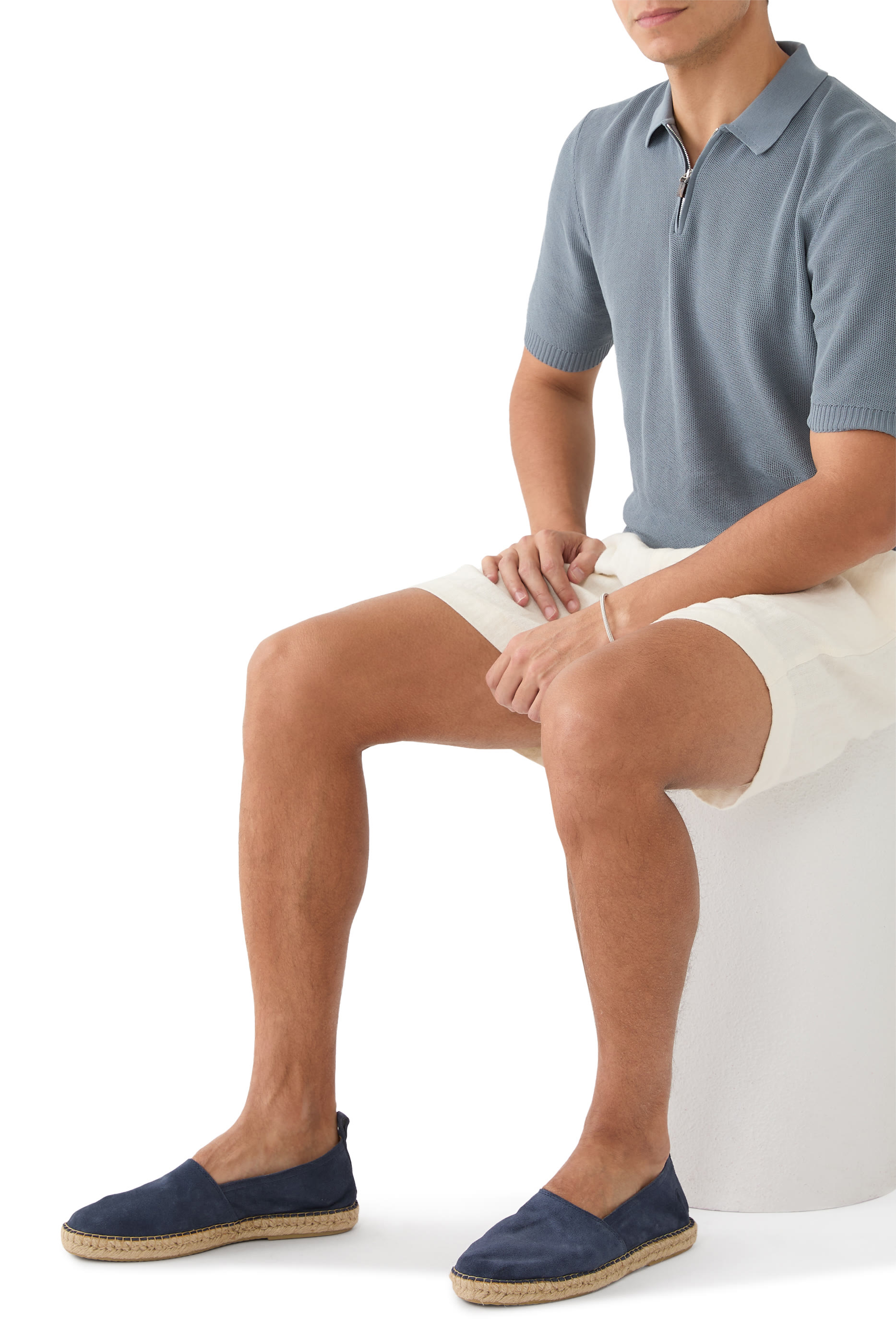 Hélio Suede Espadrilles