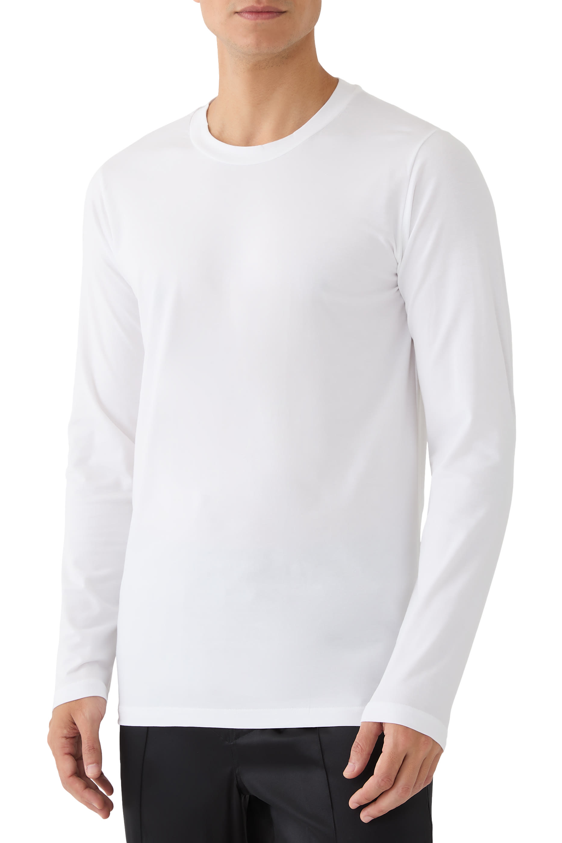 Crewneck Long Sleeve T-Shirt