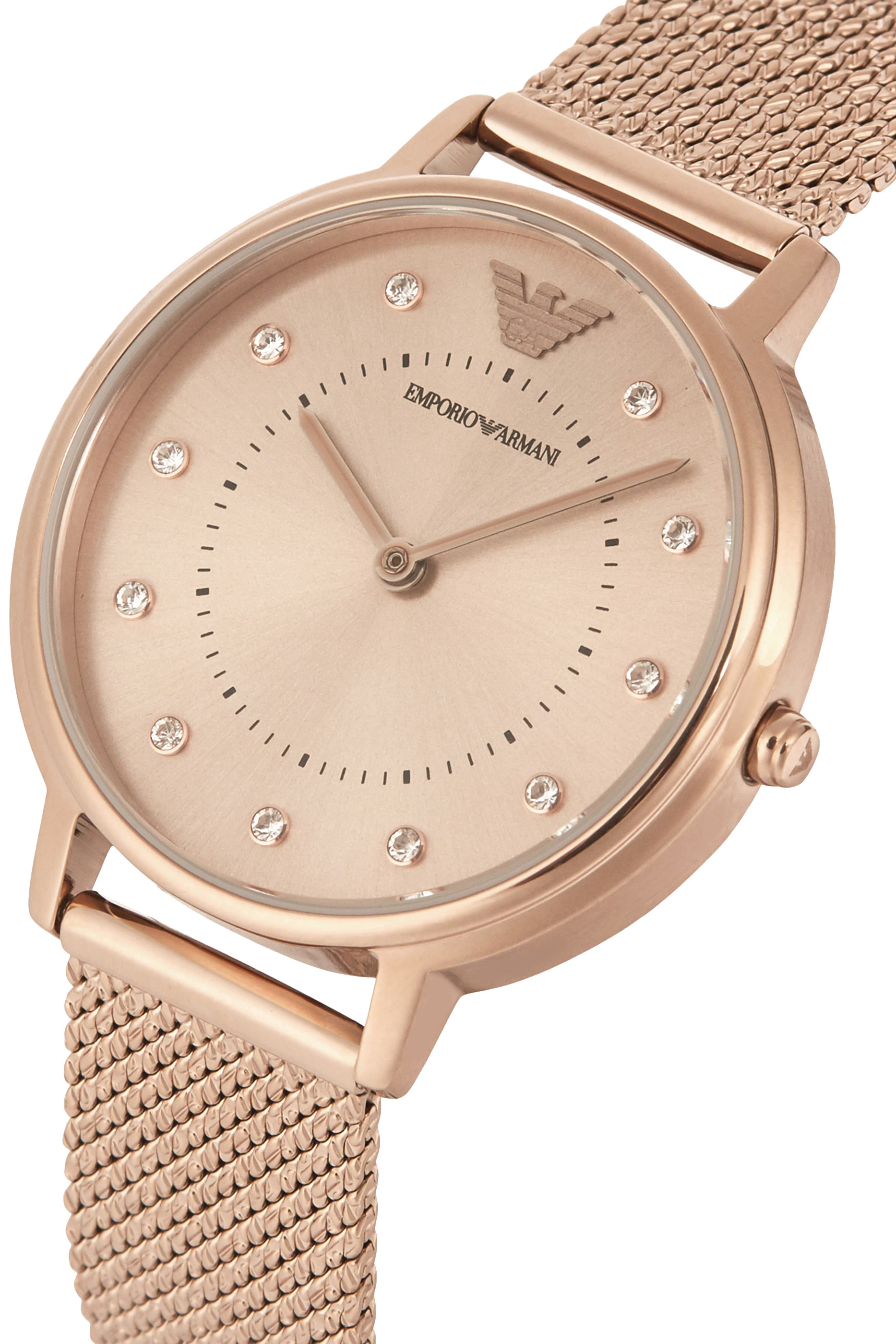 Classic Crystal-Embellished Watch