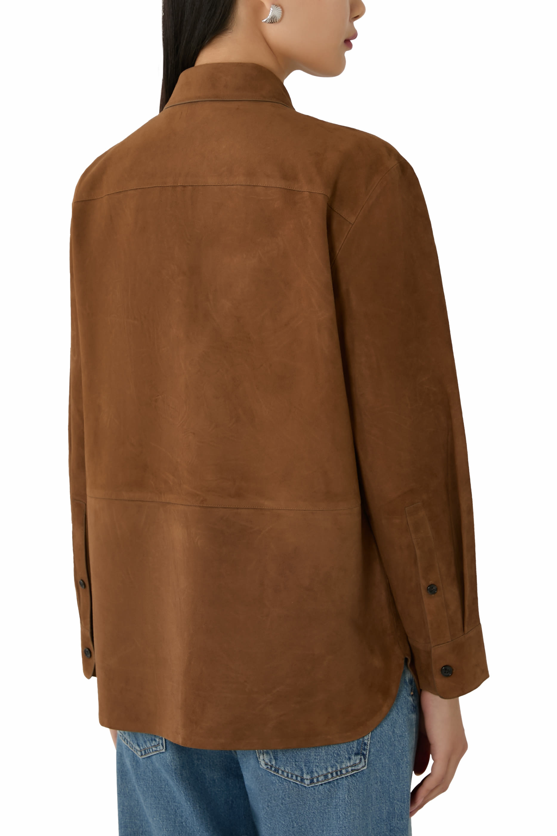 Button-Up Shirt Jacket