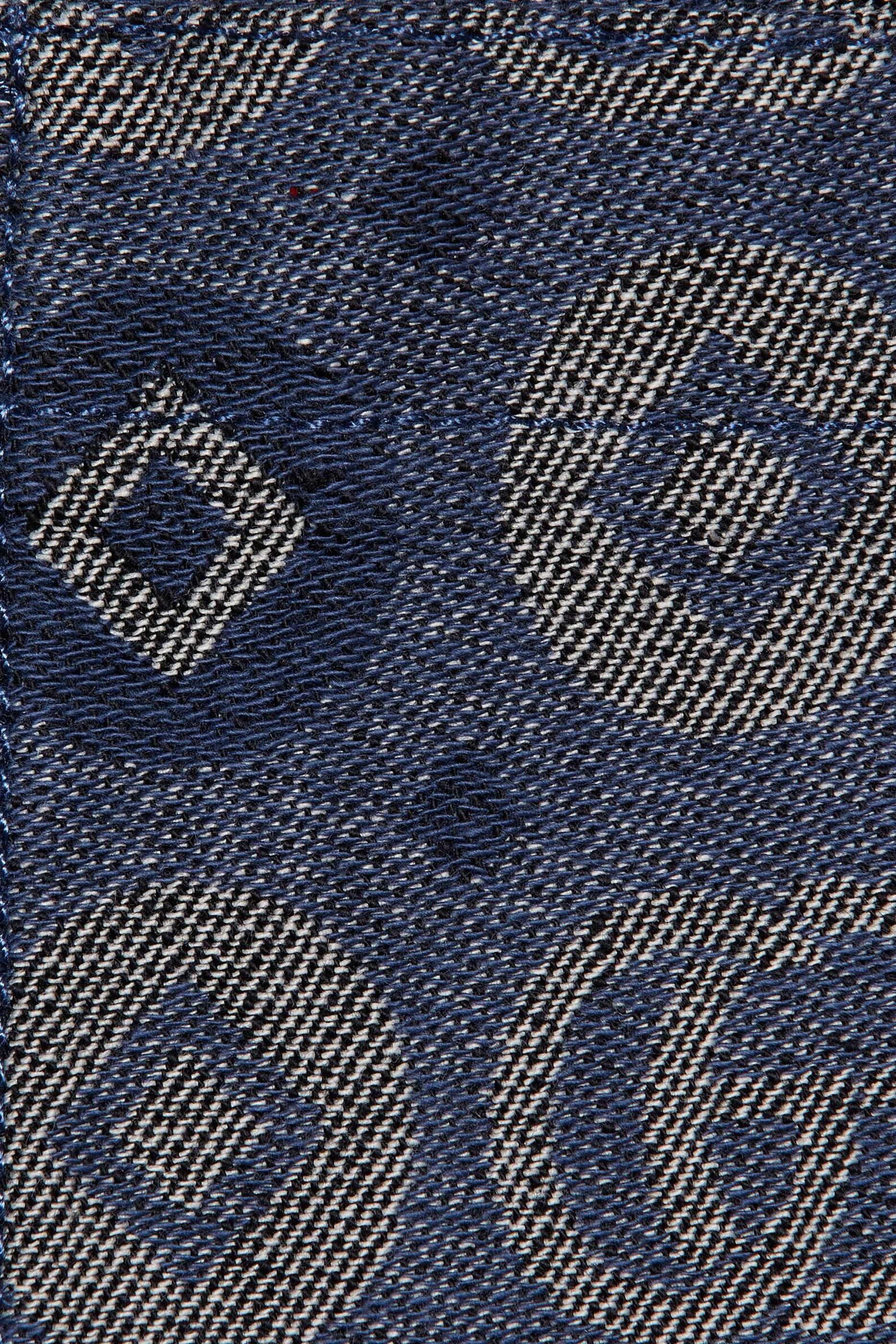 Denim Monogram Pants