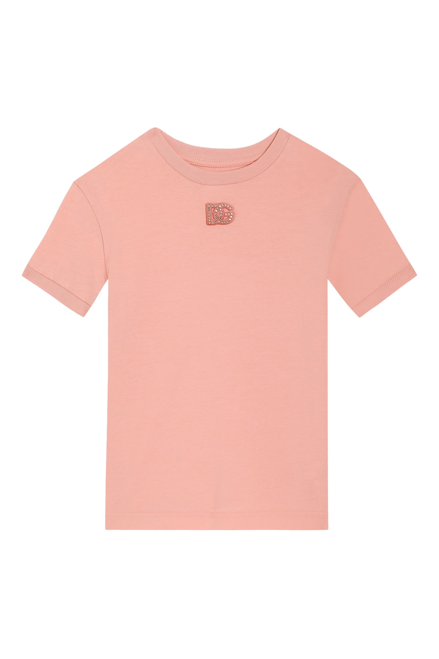 Kids Jersey T-Shirt with DG Patch and Rhinestones