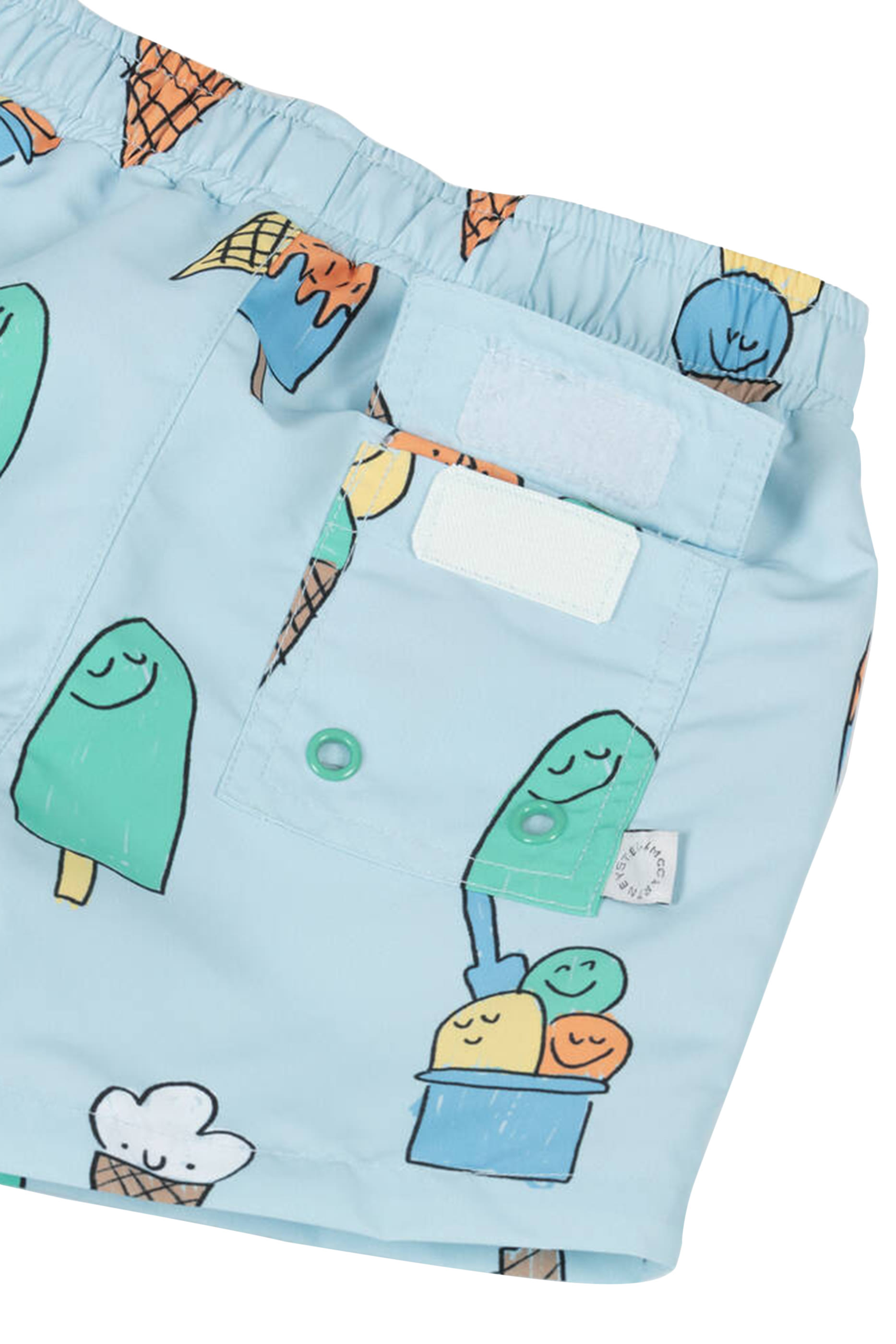 Kids Ice Cream Print Swim Shorts