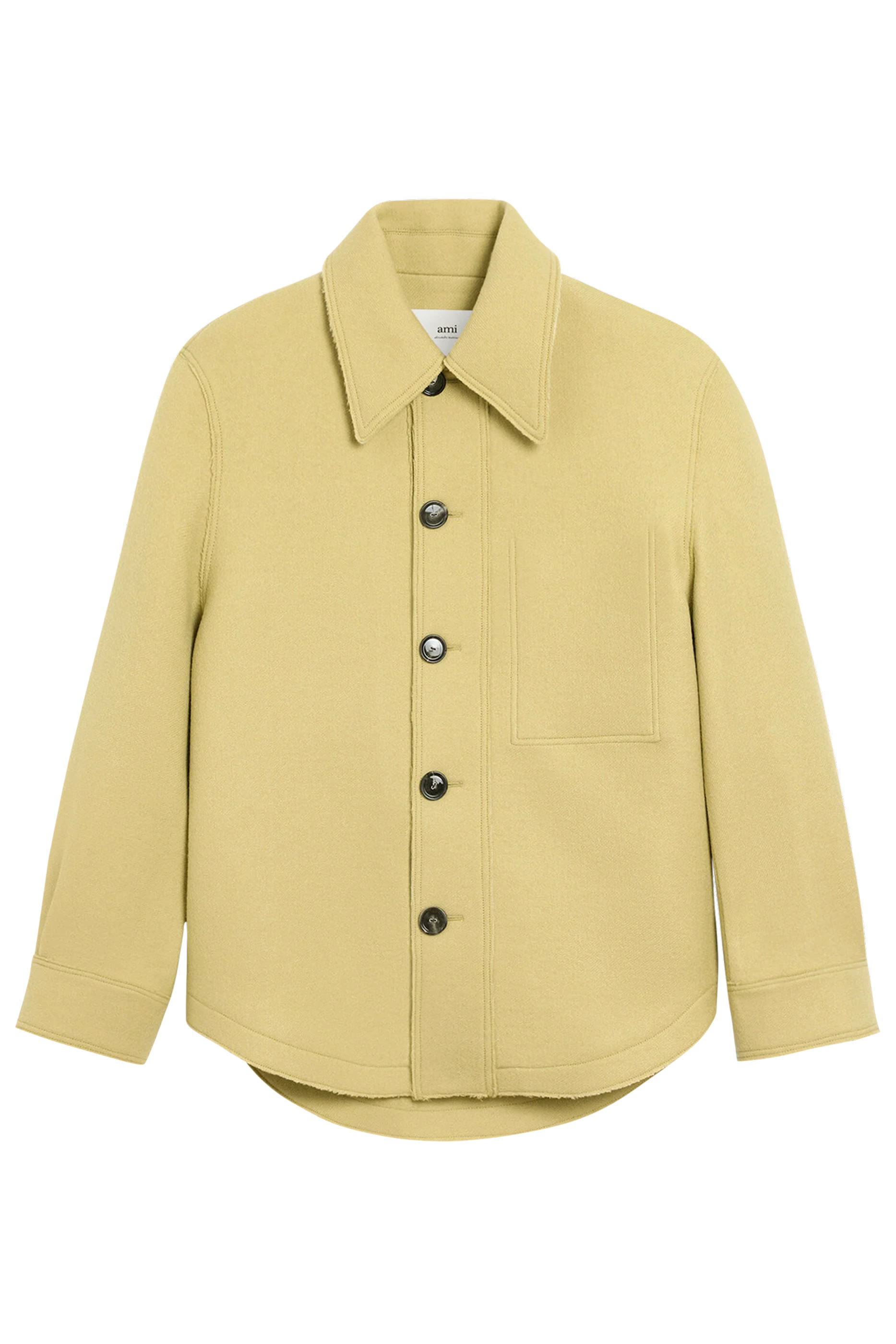 Wool Buttoned Jacket