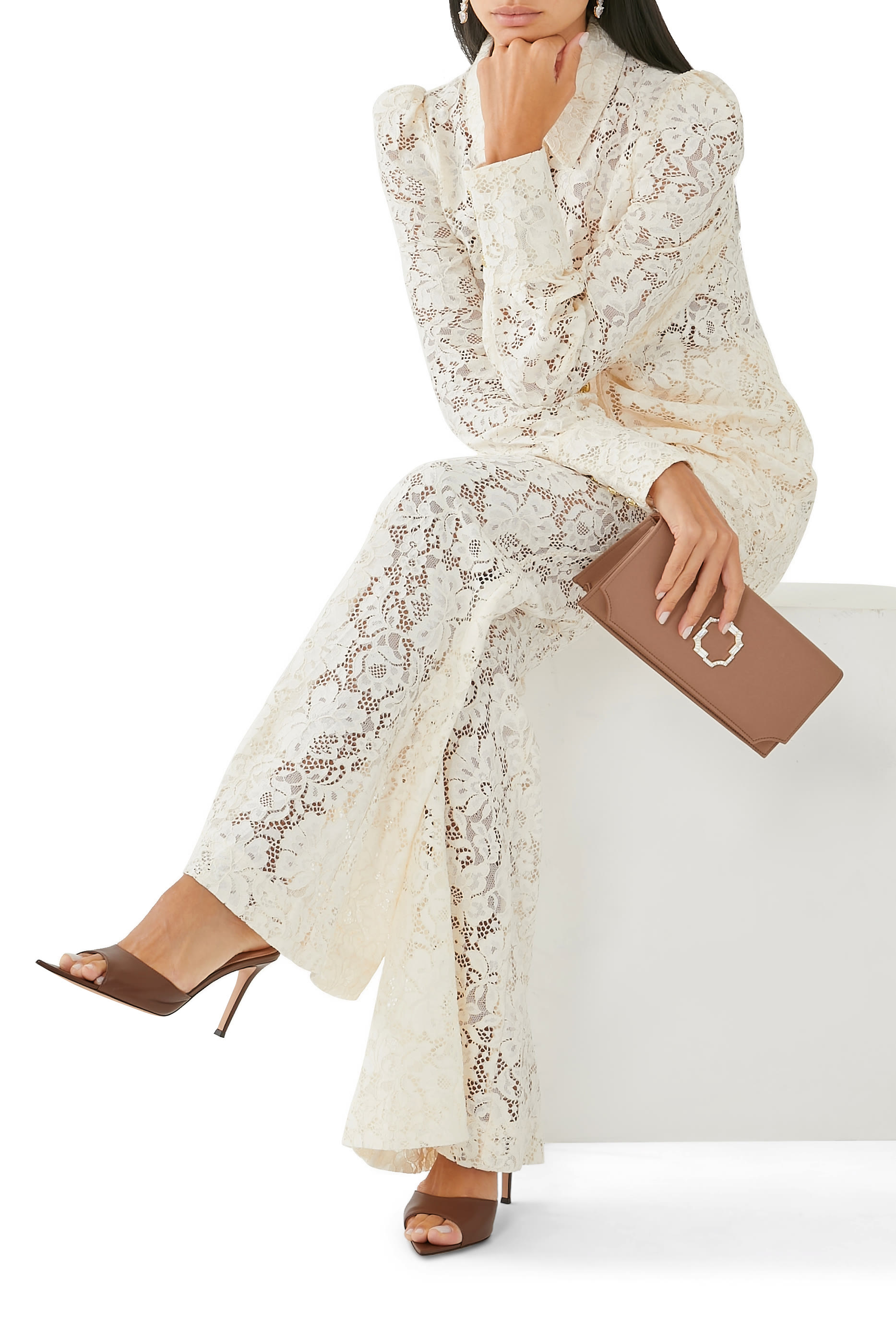 Elle 85 Leather Mules