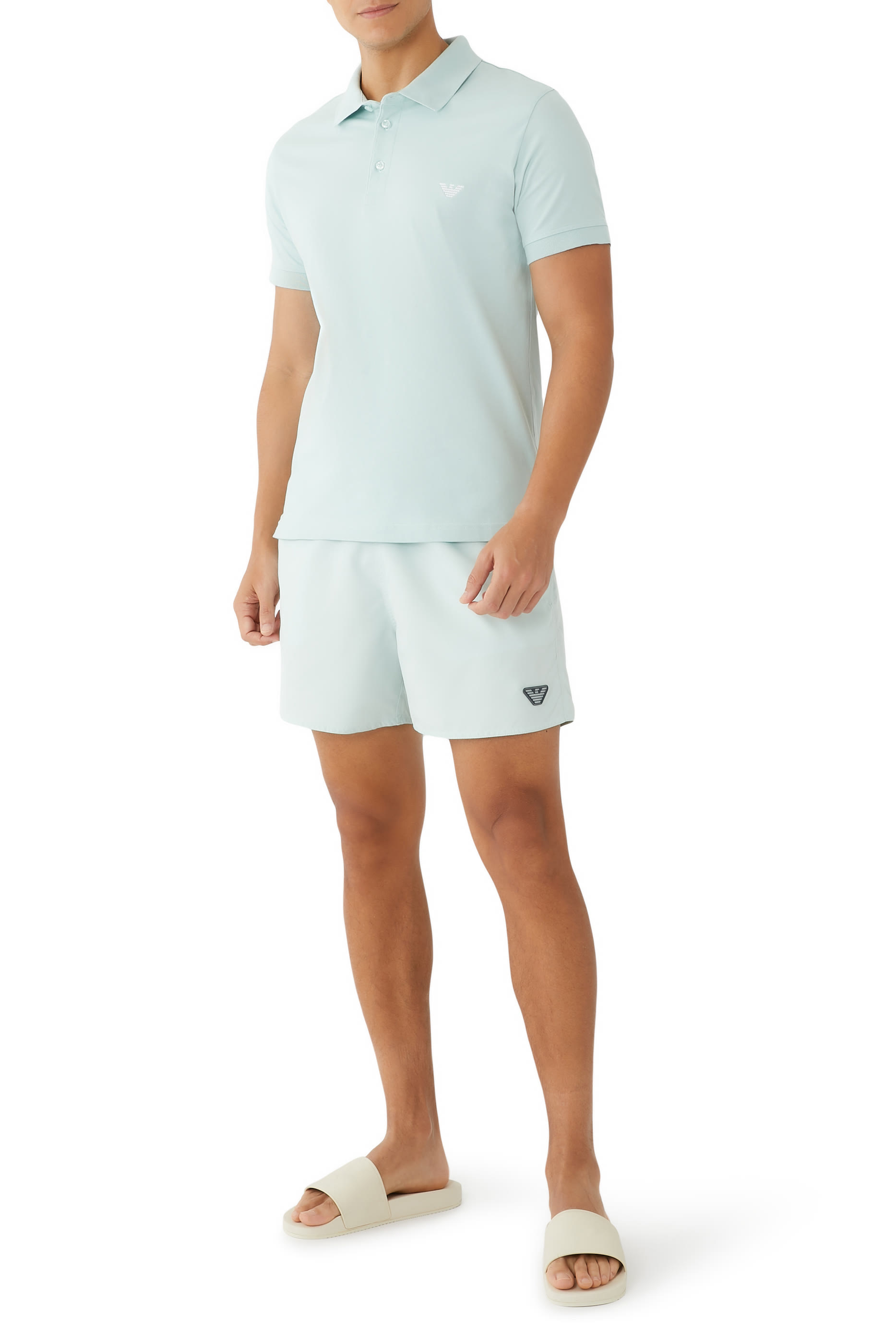 S88 Mid-Rise Nylon Swimshorts