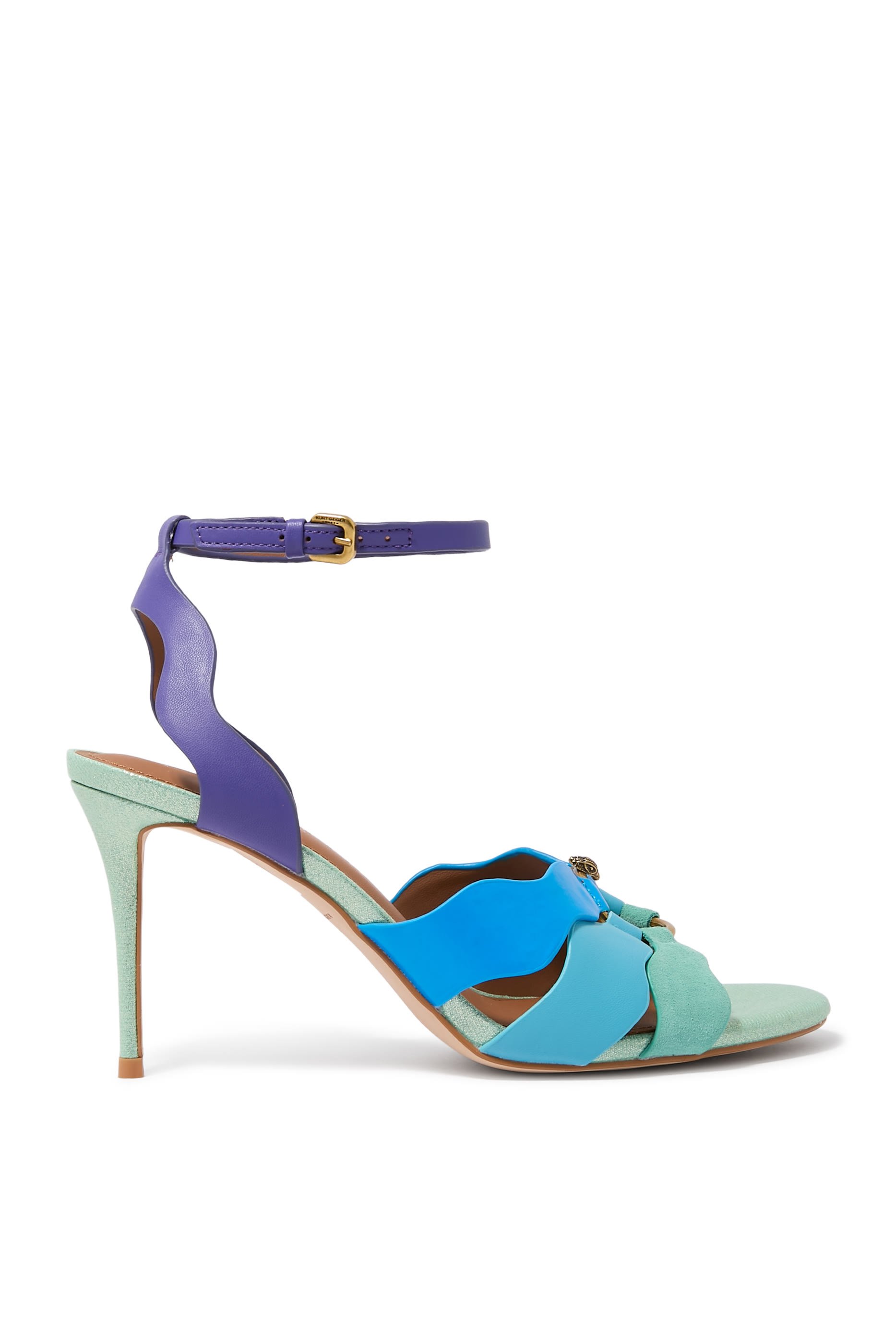 Sun Wave Leather Sandals