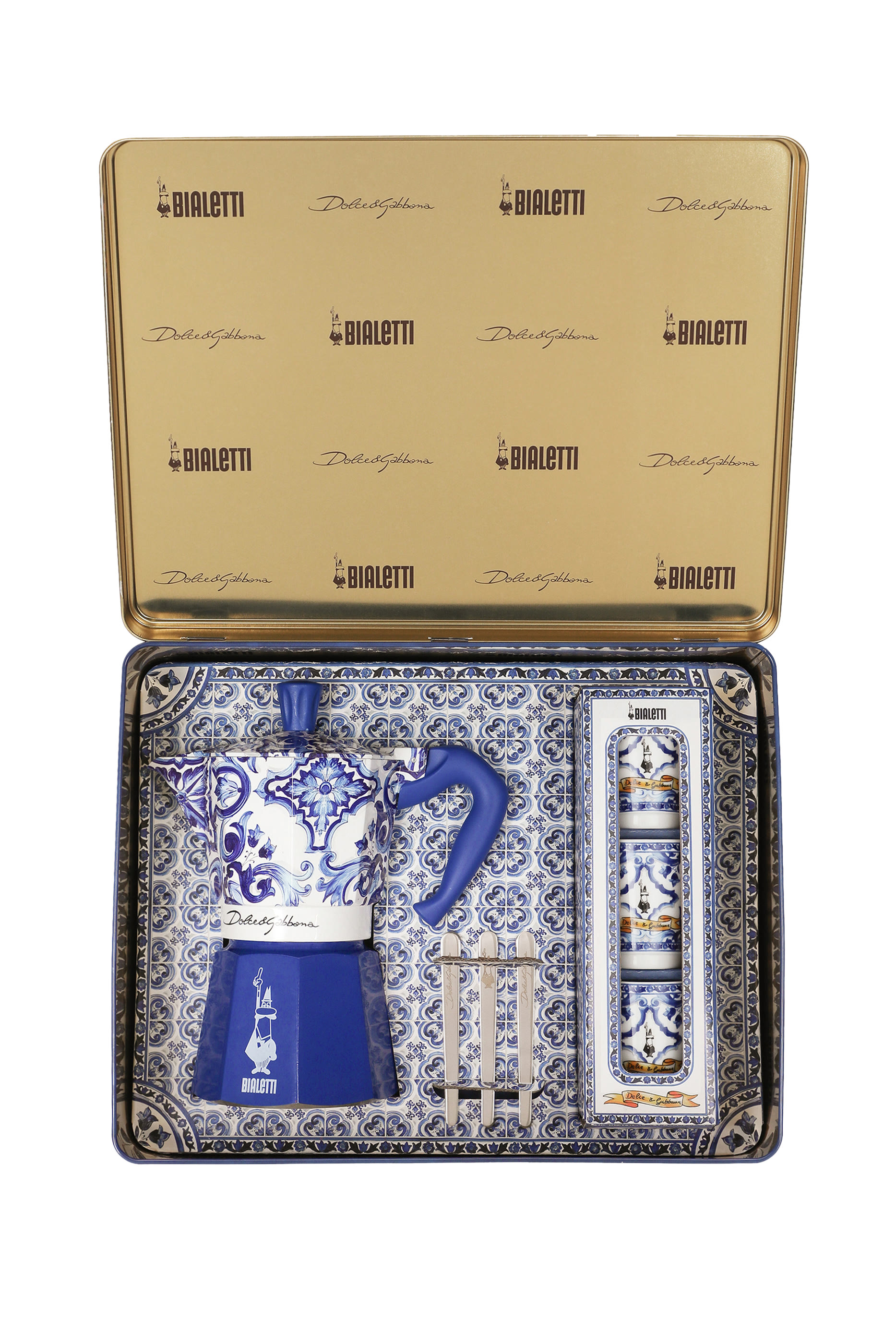 Blu Mediterraneo Bialetti Large Moka Box