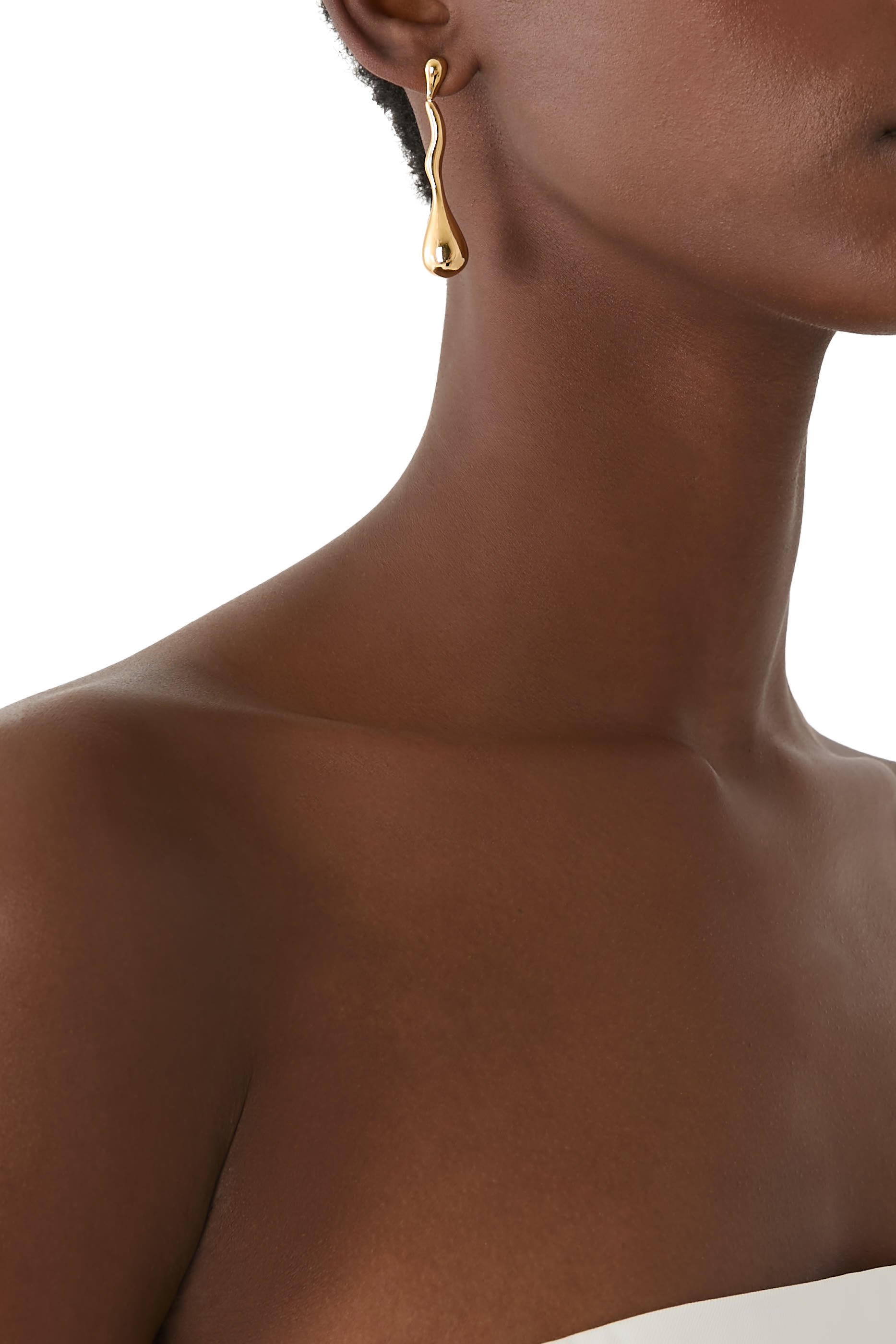 Molten Linear Earrings