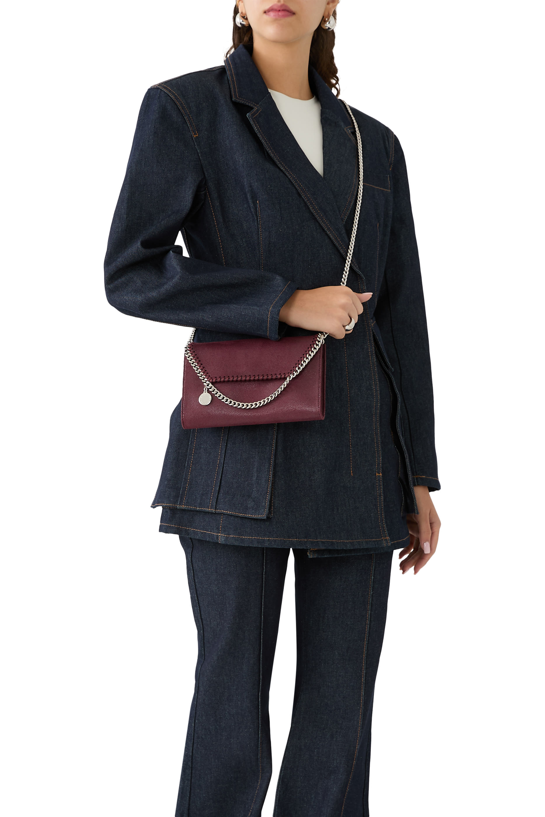 Falabella Wallet with Chain