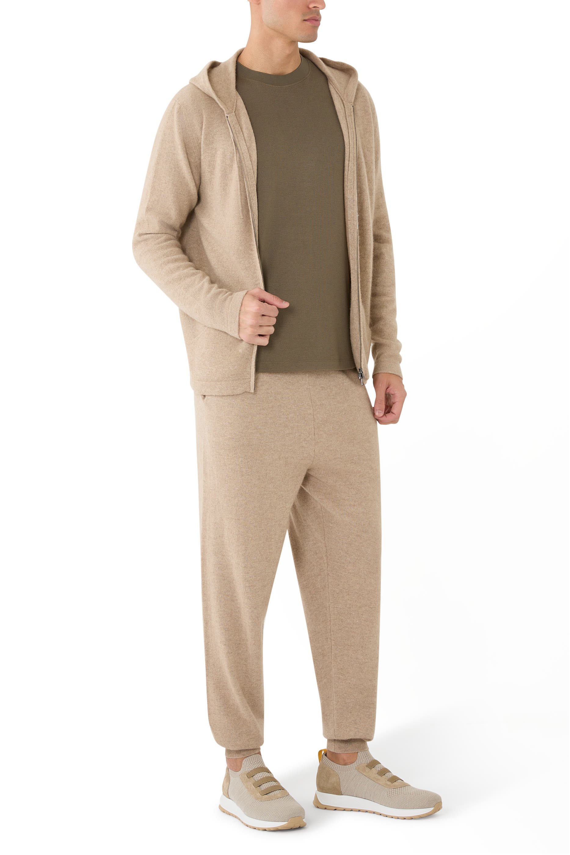  Leather & Wool Sneakers 