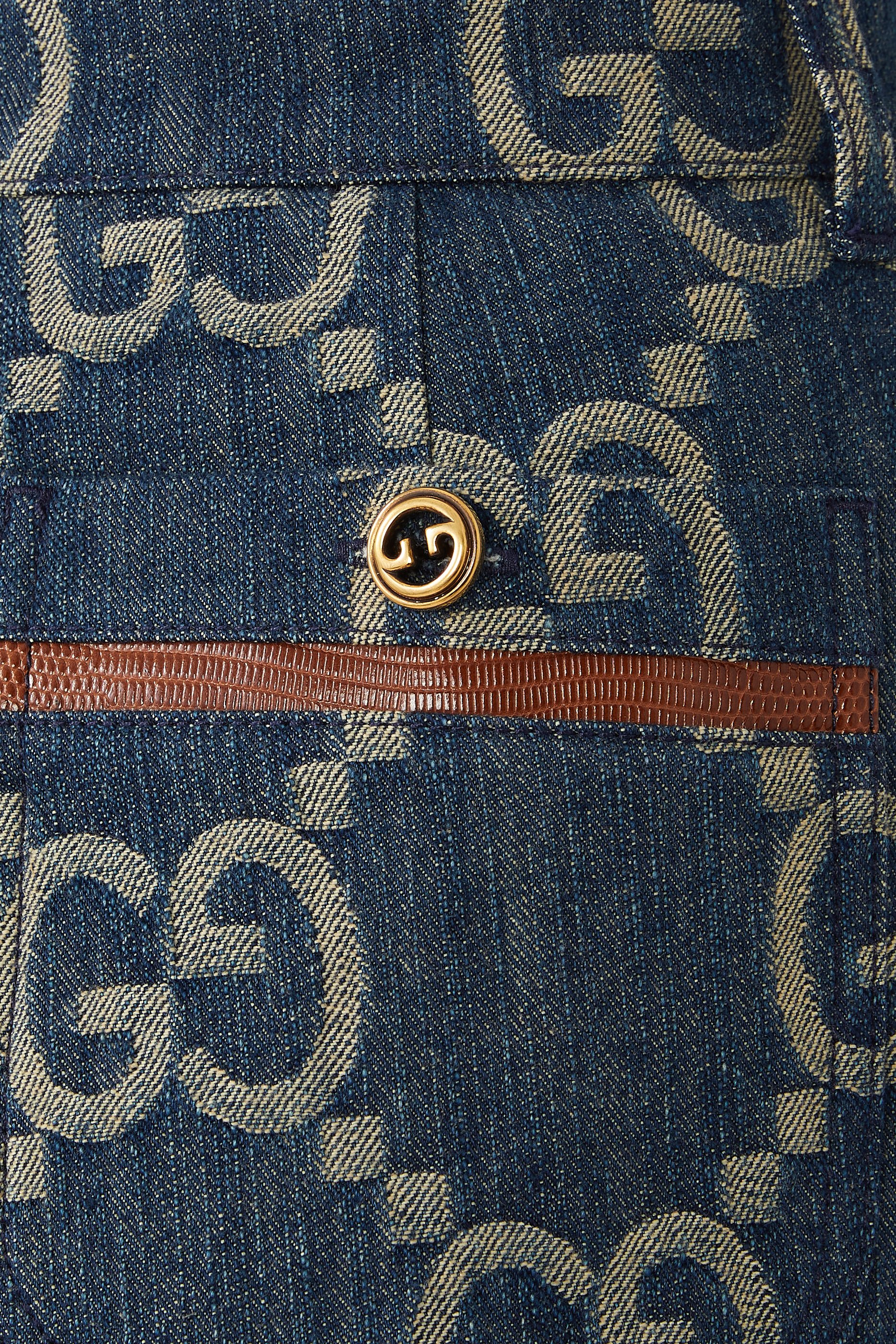 Jumbo GG Denim Shorts