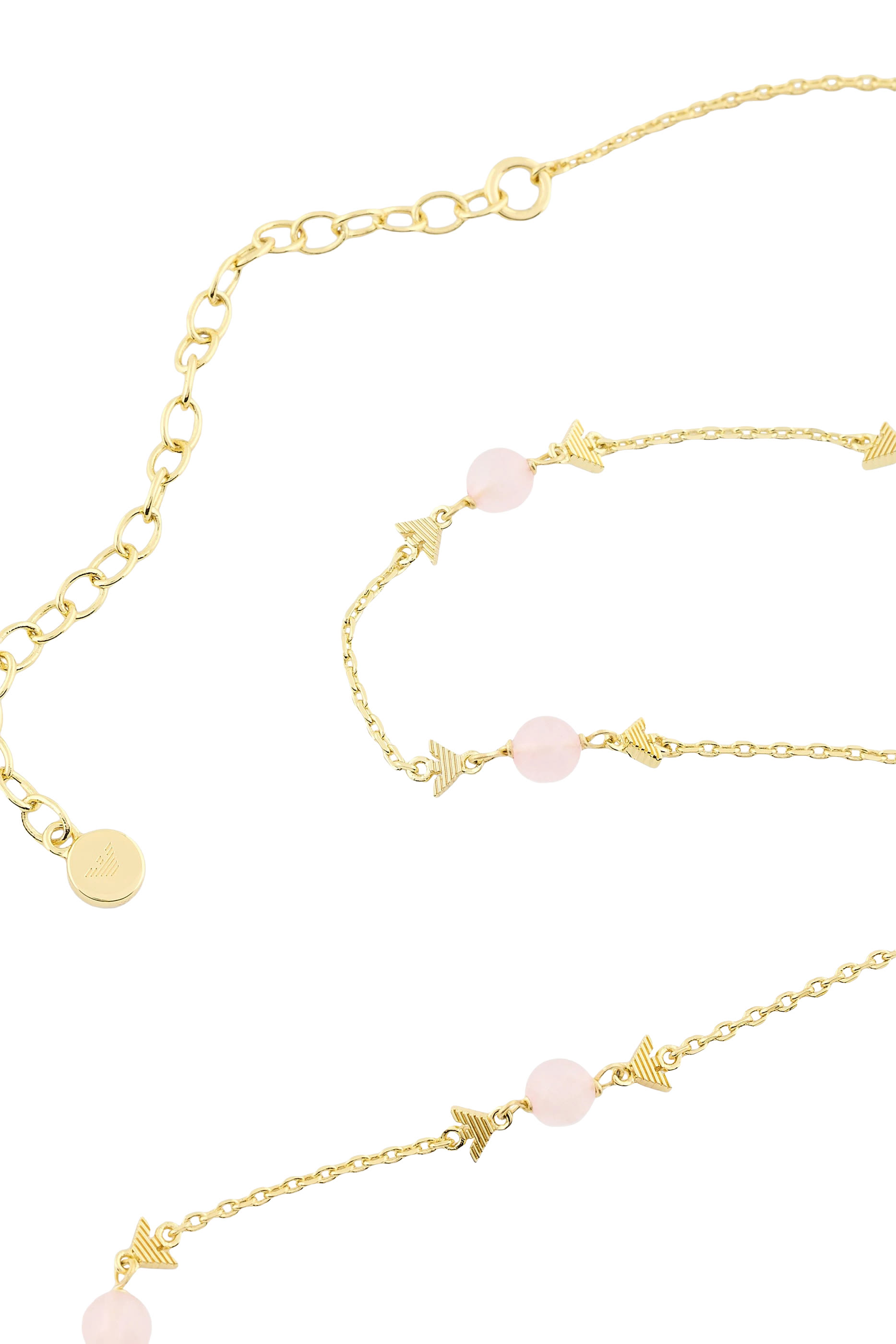 Station Necklace, Brass