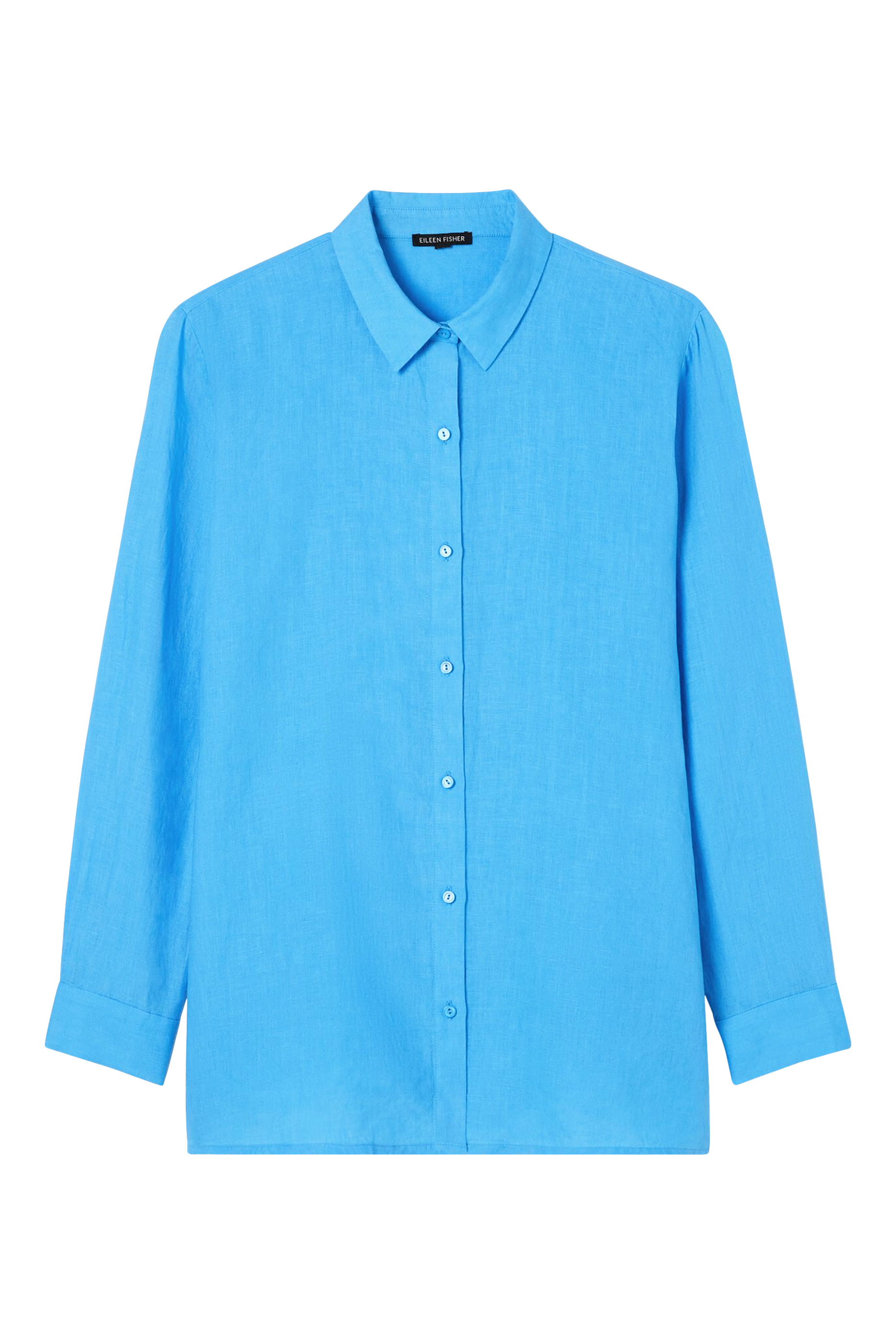 Organic Handkerchief Linen Classic Collar Shirt