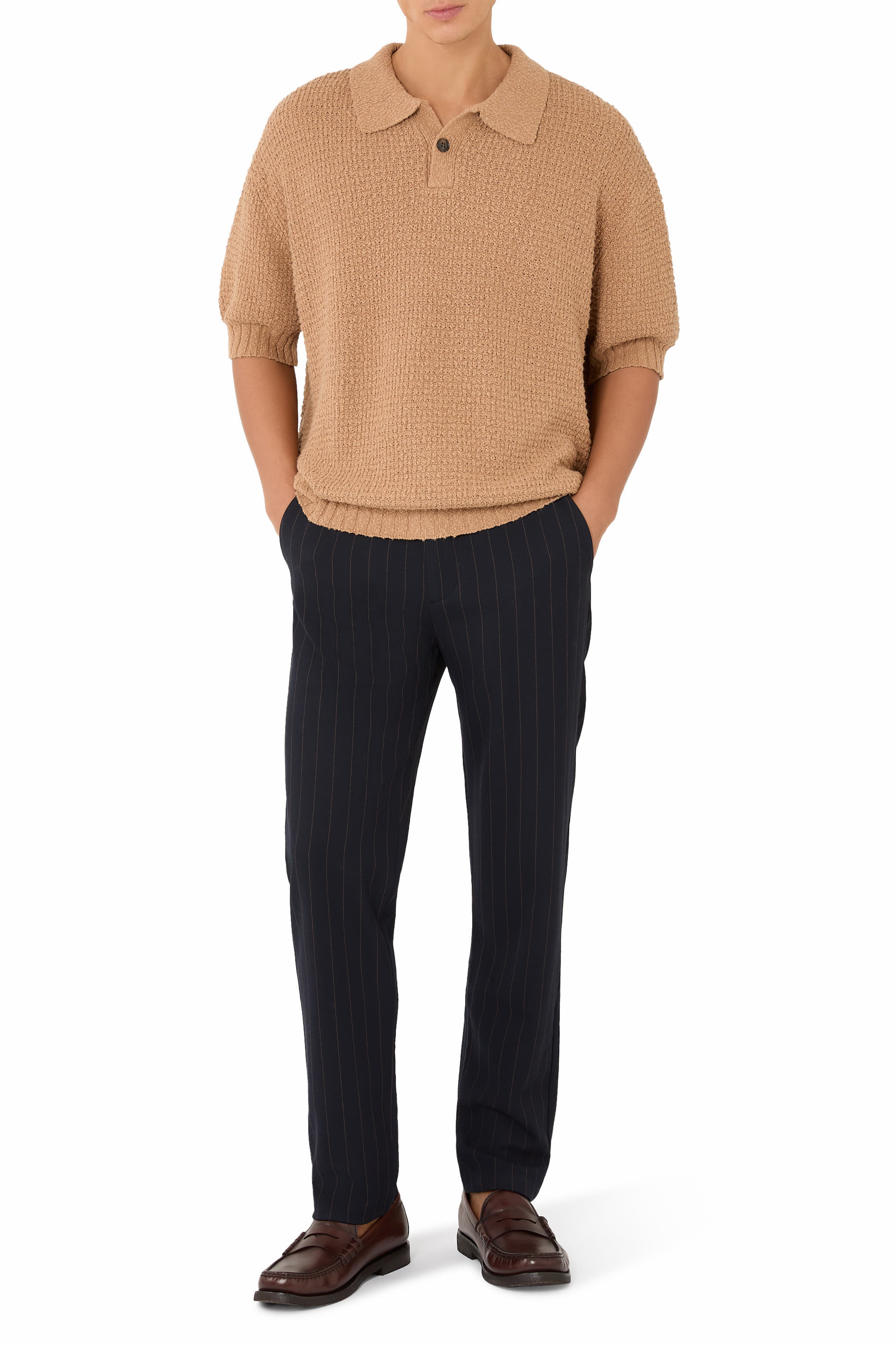 Como Tapered Pinstripe Pants