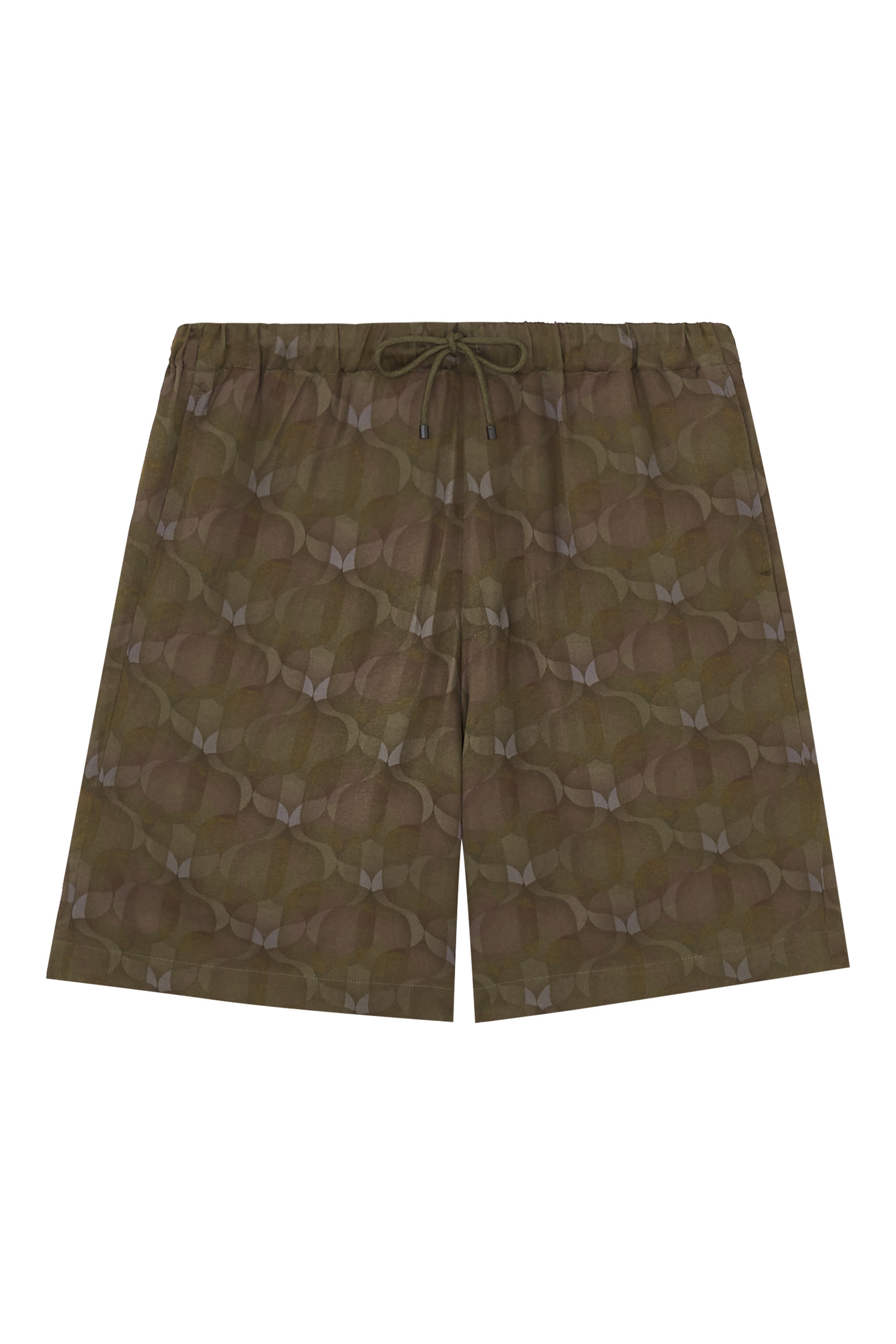 Loose Patterned Shorts