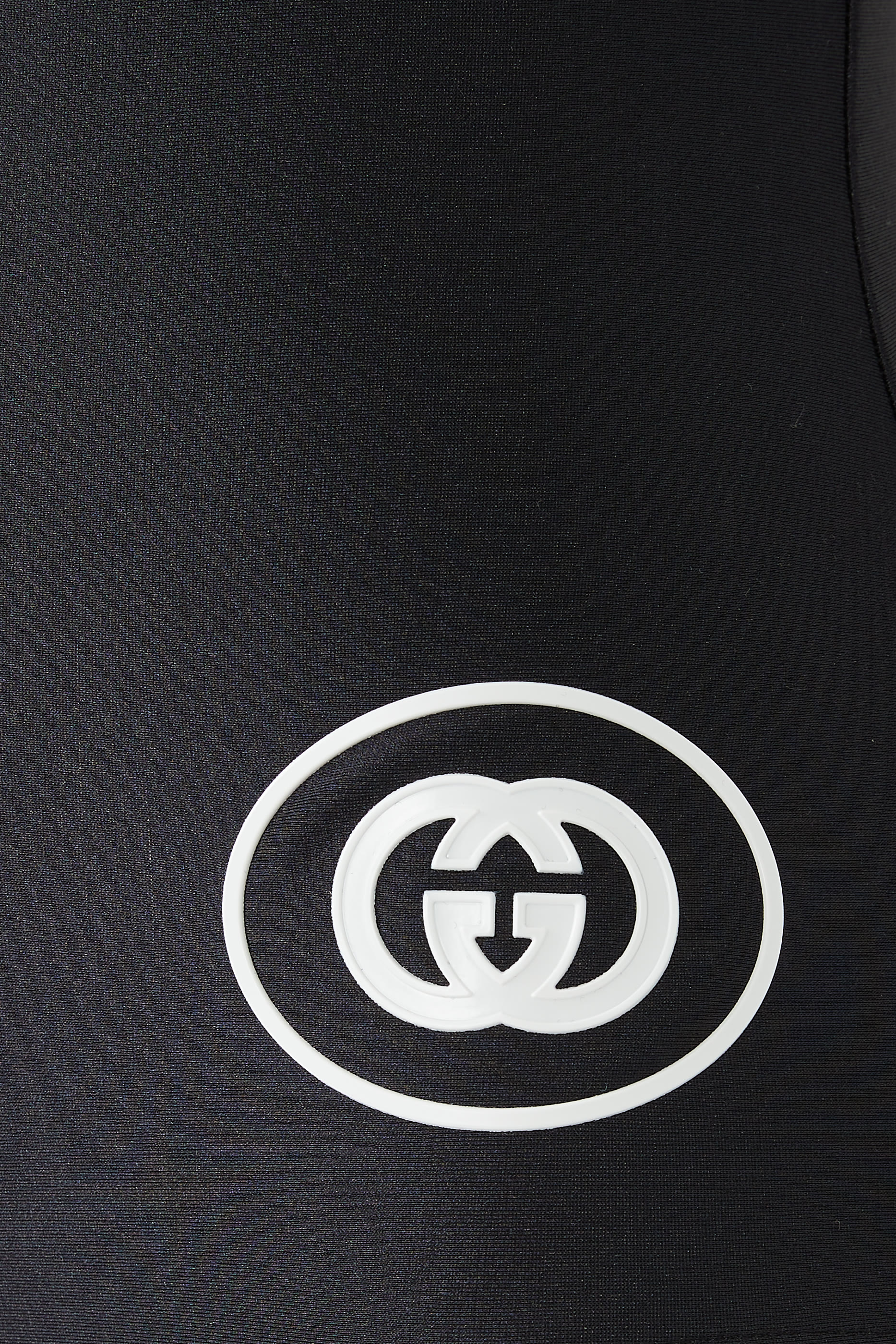 One-Shoulder Sparkling Jersey Swimsuit