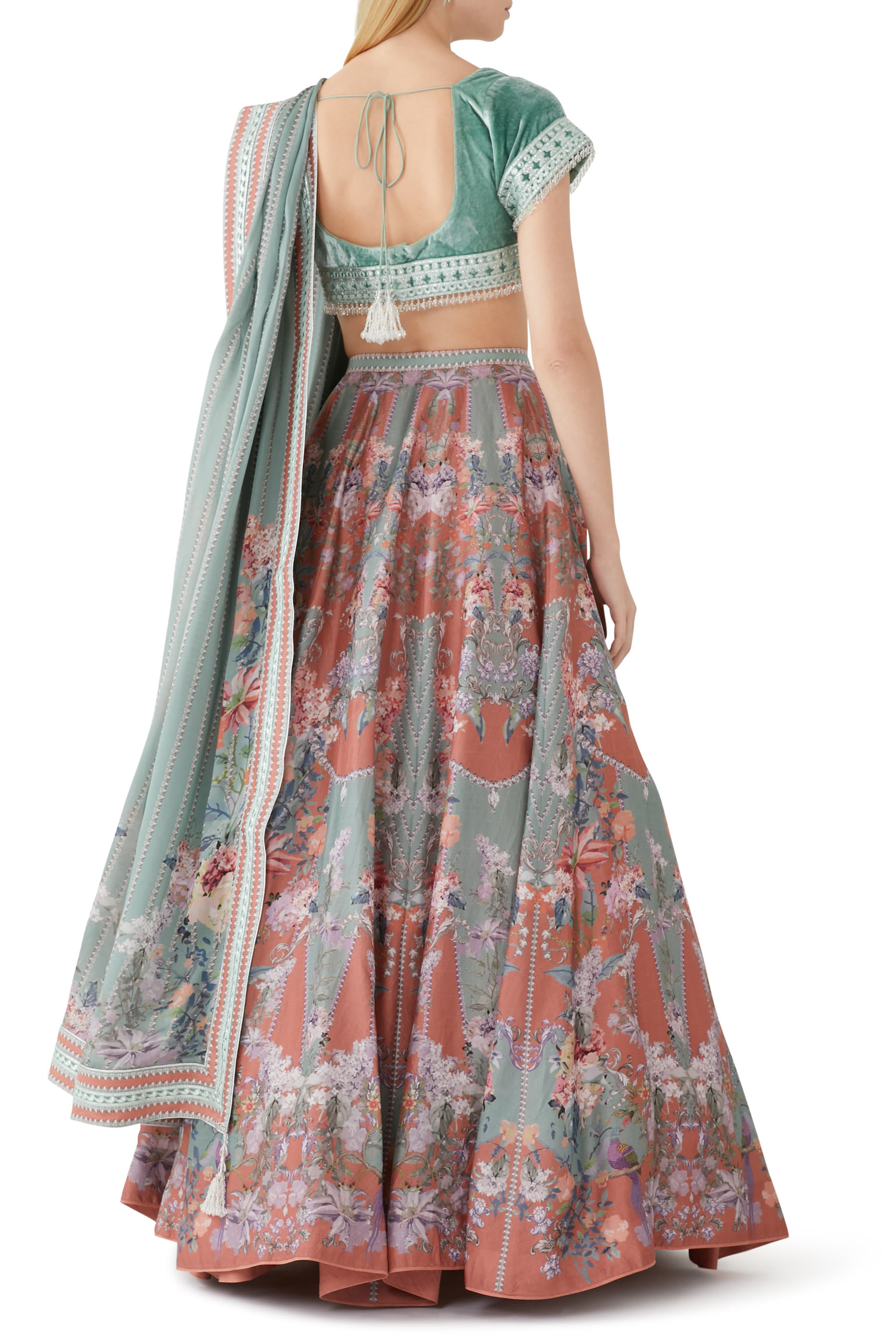 Harmonia Floral Lehenga Set