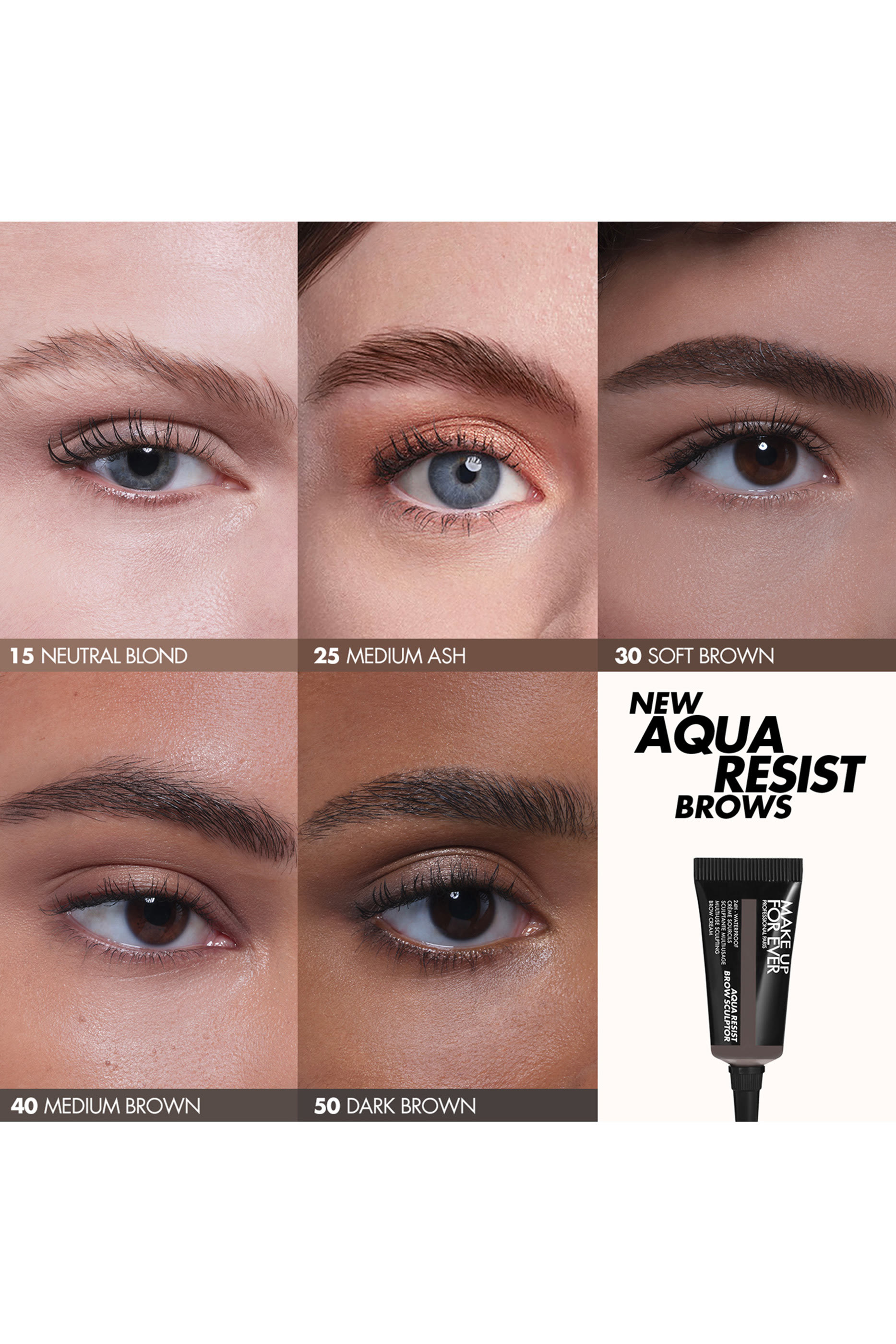 Aqua Resist Brow Sculptor, 7ml