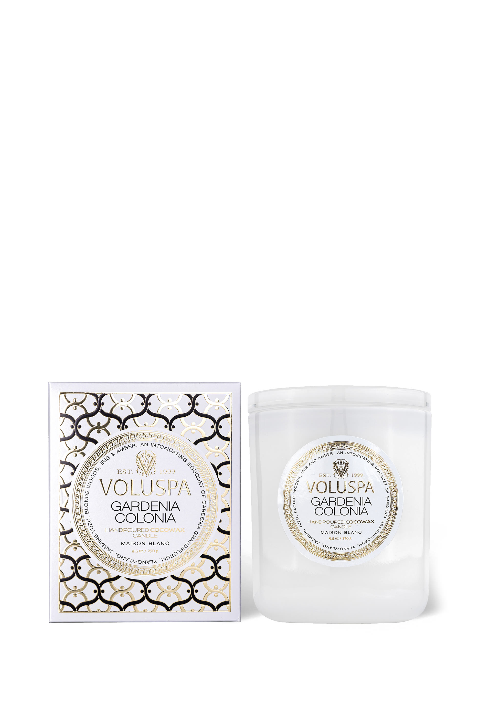 Gardenia Colonia Classic Candle