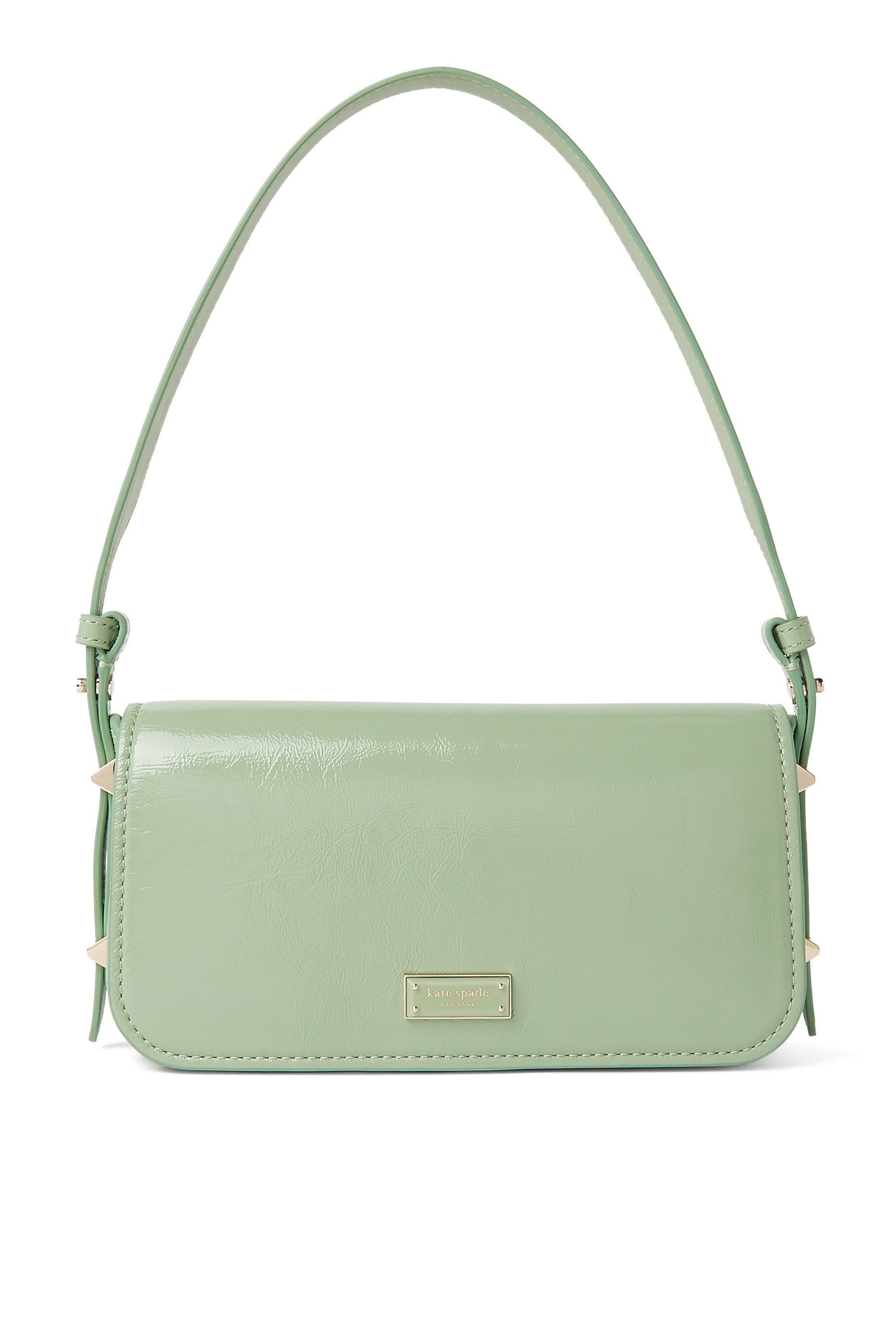 Liv Crinkle Patent Shoulder Bag