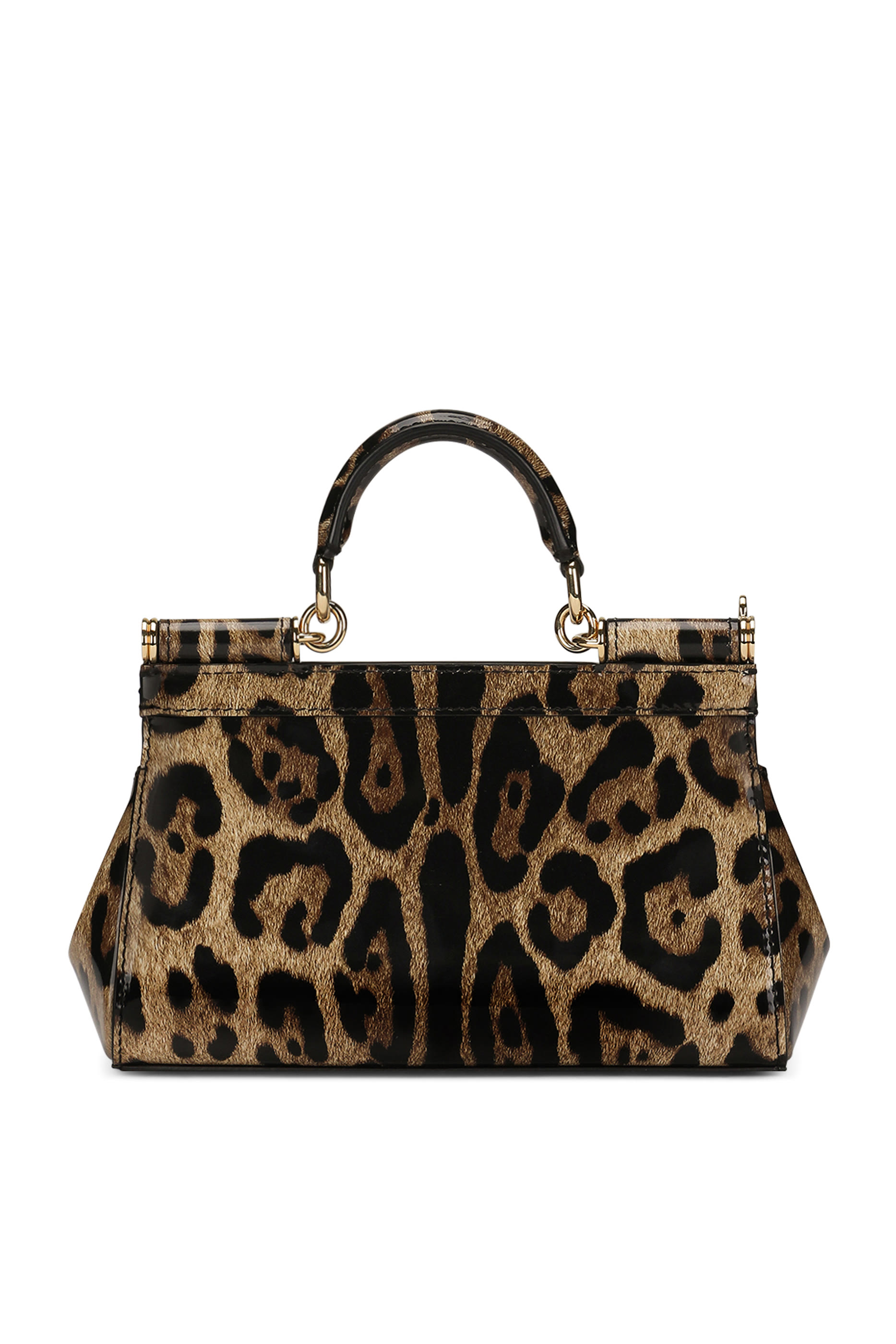 Small Sicily Leopard Print Handbag