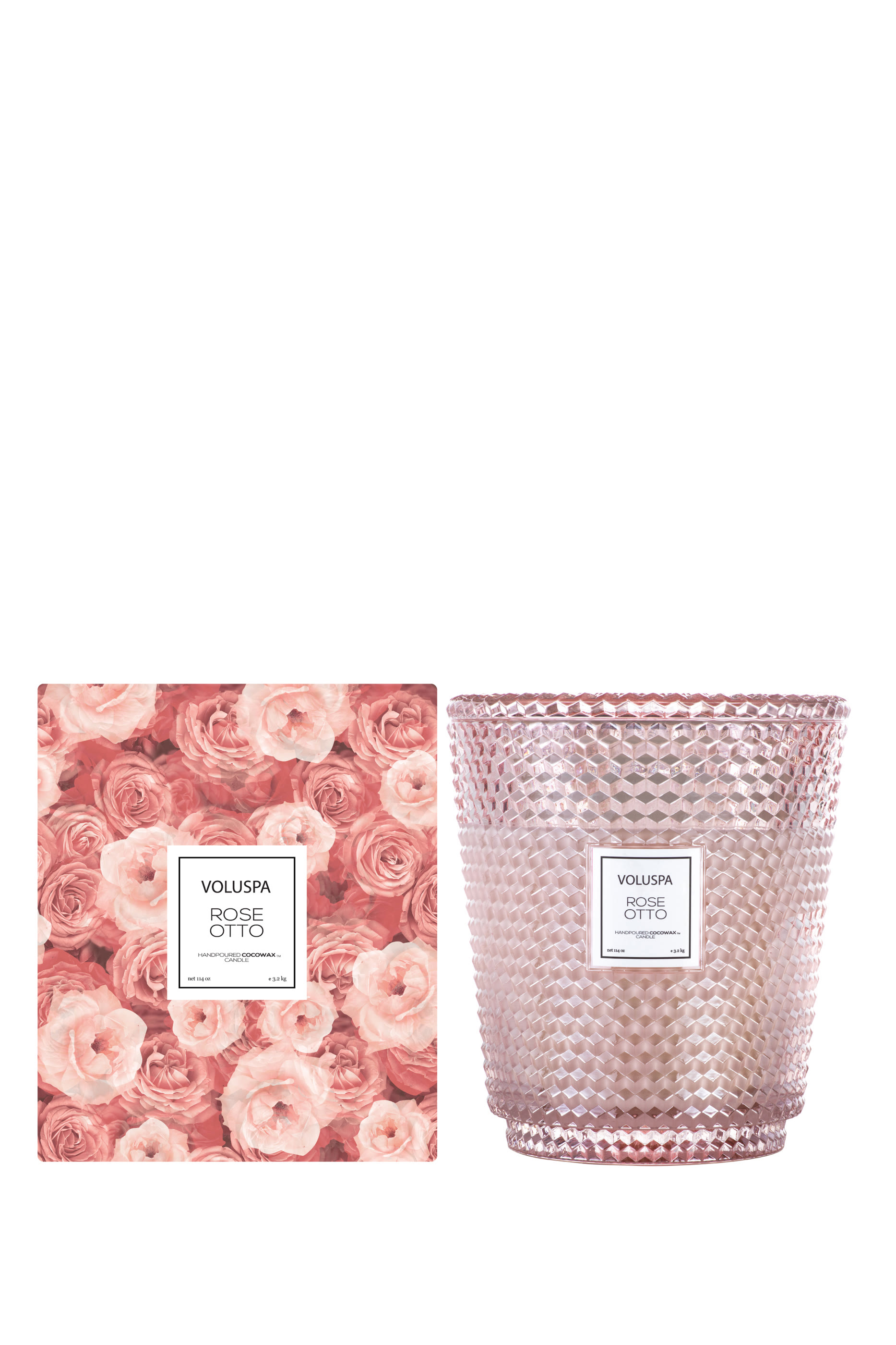 Rose Otto 5 Wick Hearth Candle