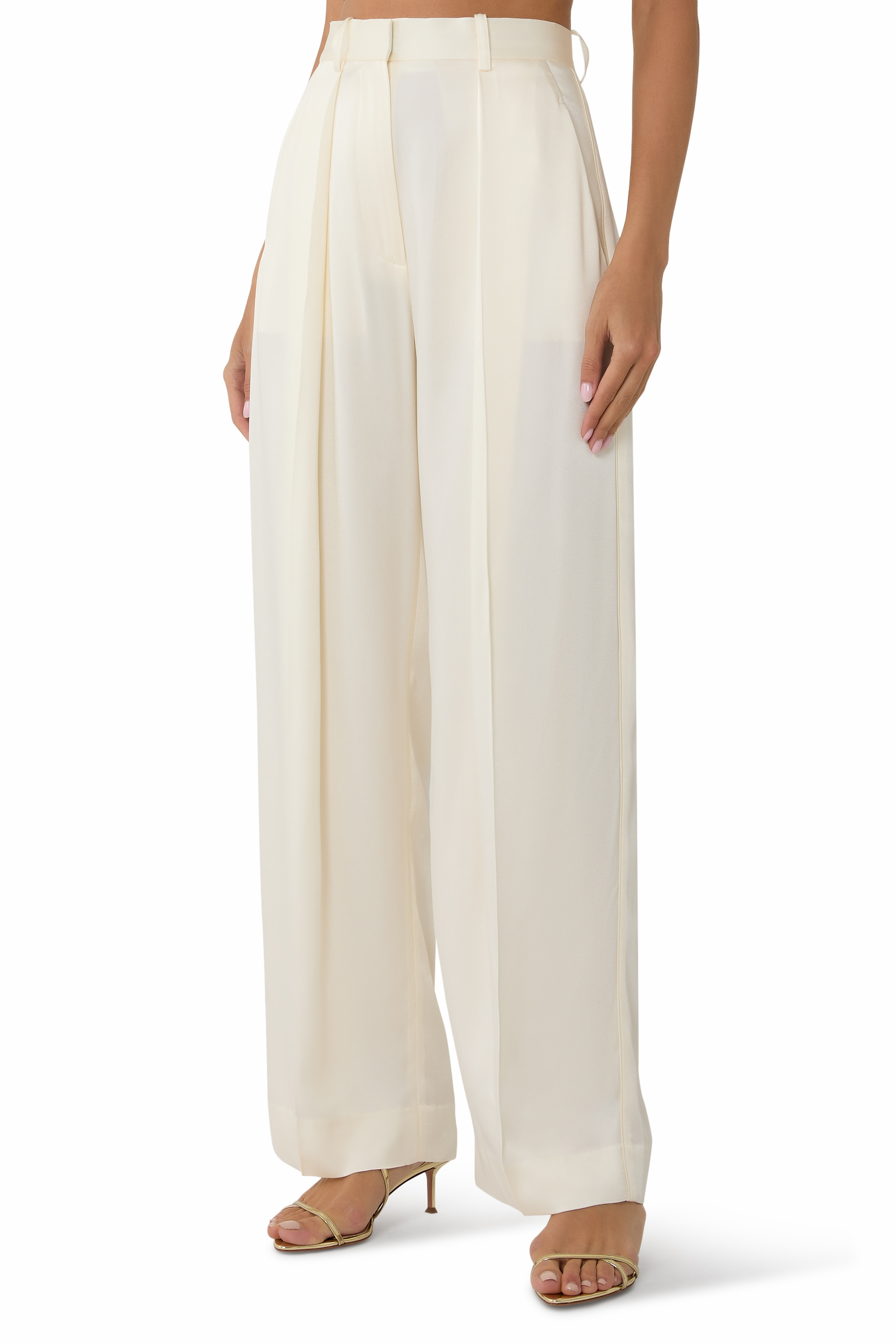 Wide Leg Trousers